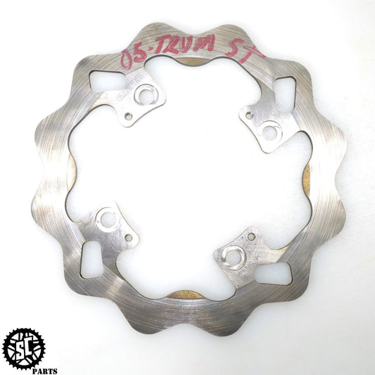 2005-2007 TRIUMPH SPEED TRIPLE 1050 REAR GALFER WAVE BRAKE ROTOR DISC DF013WA T3