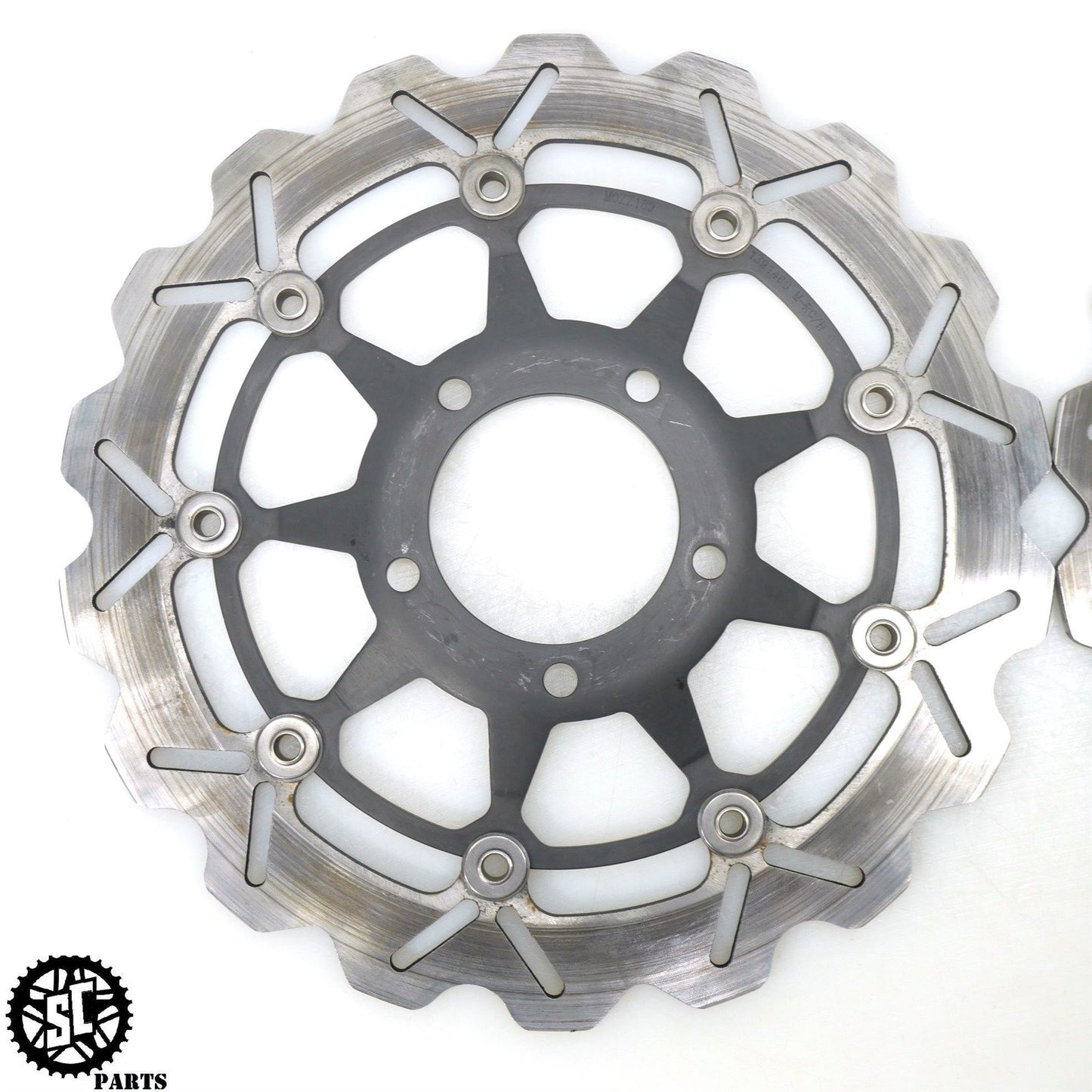 2005-2007 TRIUMPH SPEED TRIPLE 1050 FLOATING WAVE FRONT BRAKE ROTOR STX83D T33