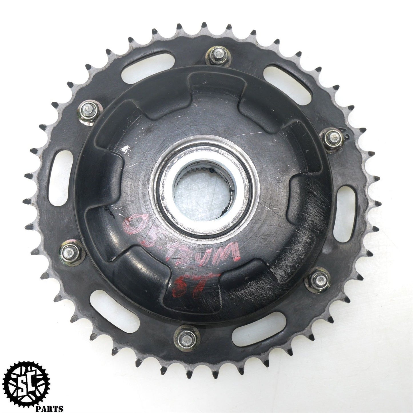 2005-2007 TRIUMPH SPEED TRIPLE 1050 REAR SPROCKET HUB FLANGE T33