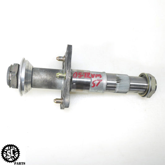 2005-2007 TRIUMPH SPEED TRIPLE 1050 REAR AXLE SPINDLE NUT T2012299 T33