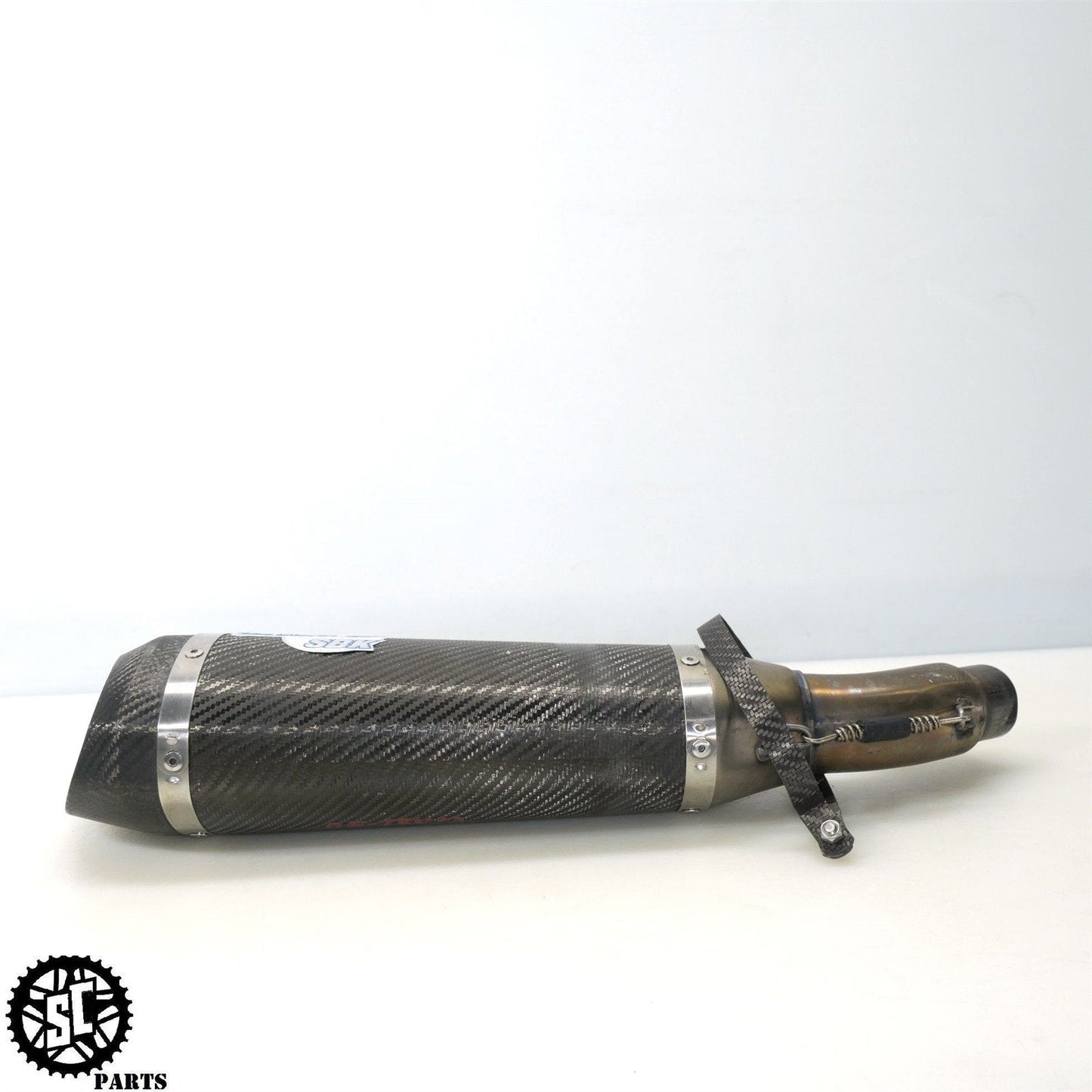 2005-2007 TRIUMPH SPEED TRIPLE 1050 LEO VINCE CARBON FIBER SLIP ON EXHAUST PIPE