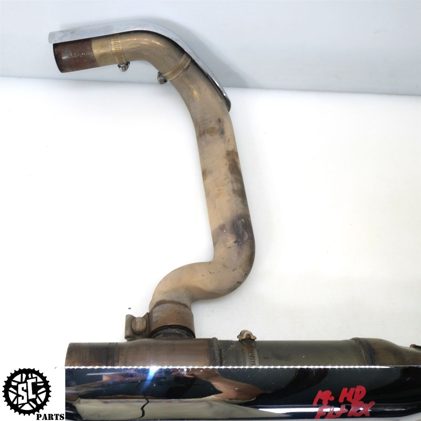 2019 HARLEY DAVIDSON ROAD GLIDE EXHAUST HEADER CROSSOVER PIPE HEAT SHIELD HD56