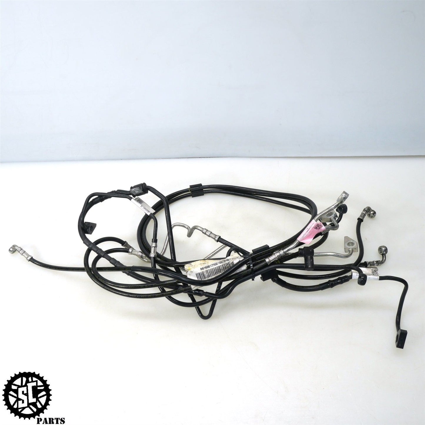 2019 HARLEY DAVIDSON ROAD GLIDE FRONT REAR ABS BRAKE LINES 1600179BB HD56