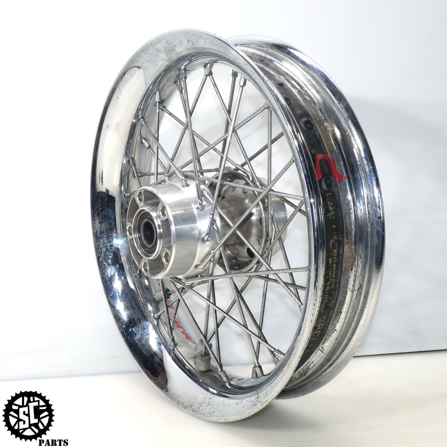 2005-2011 HARLEY DAVIDSON STREET GLIDE LACED SPOKE REAR WHEEL STRAIGHT HD57