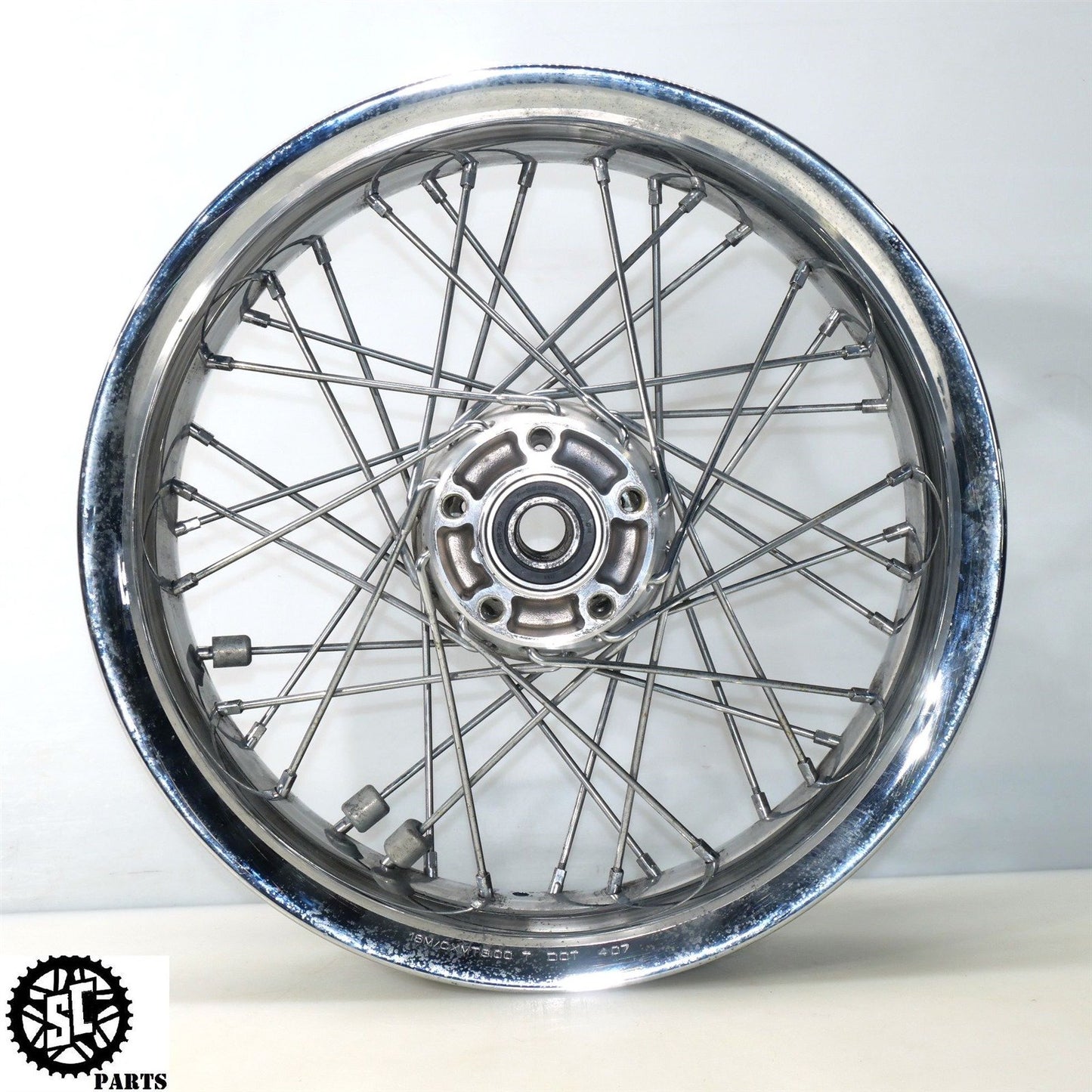 2005-2011 HARLEY DAVIDSON STREET GLIDE LACED SPOKE REAR WHEEL STRAIGHT HD57