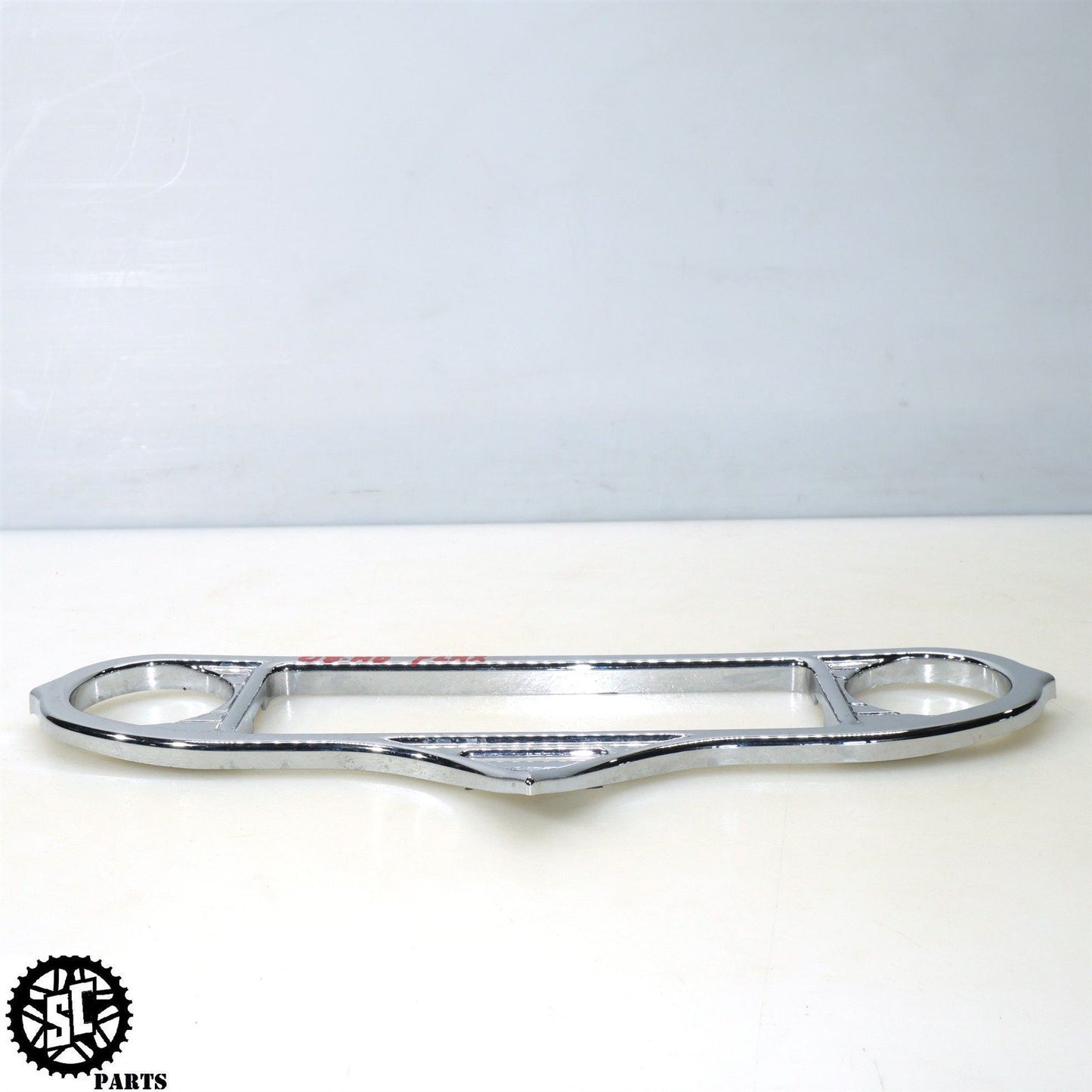 2008 HARLEY DAVIDSON STREET GLIDE STEREO DASH COVER CHROME BEZEL HD57