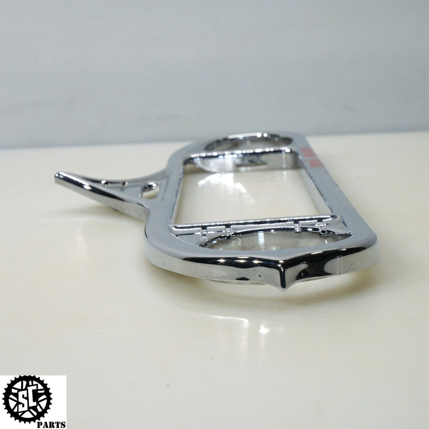 2008 HARLEY DAVIDSON STREET GLIDE STEREO DASH COVER CHROME BEZEL HD57