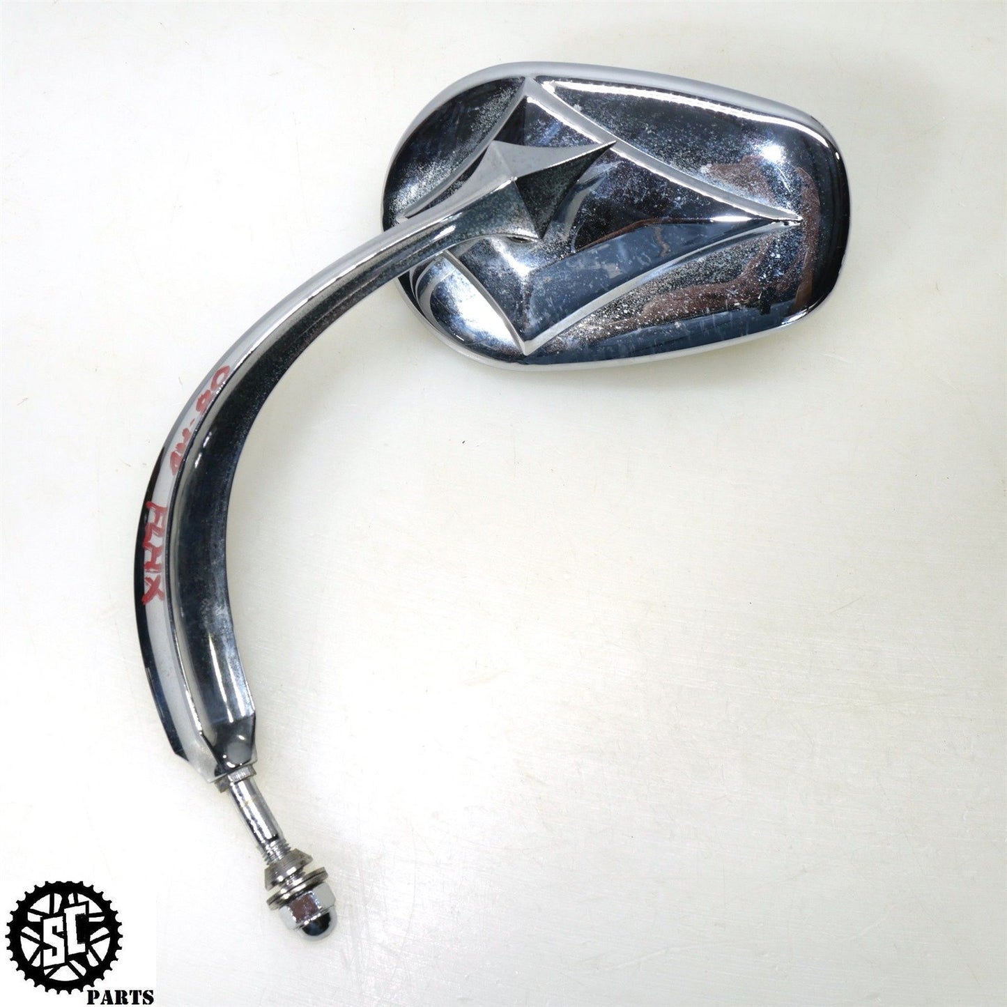 2008 HARLEY DAVIDSON STREET GLIDE CUSTOM BILLET CHROME MIRRORS HD57