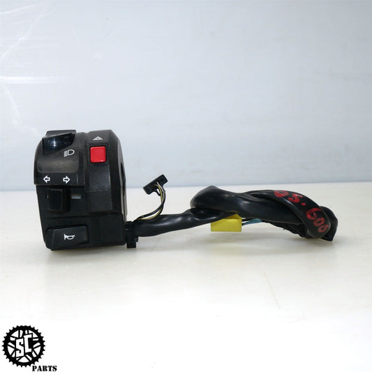2004 2005 SUZUKI GSXR 600 LEFT CONTROL SWITCH TURN HORN S51