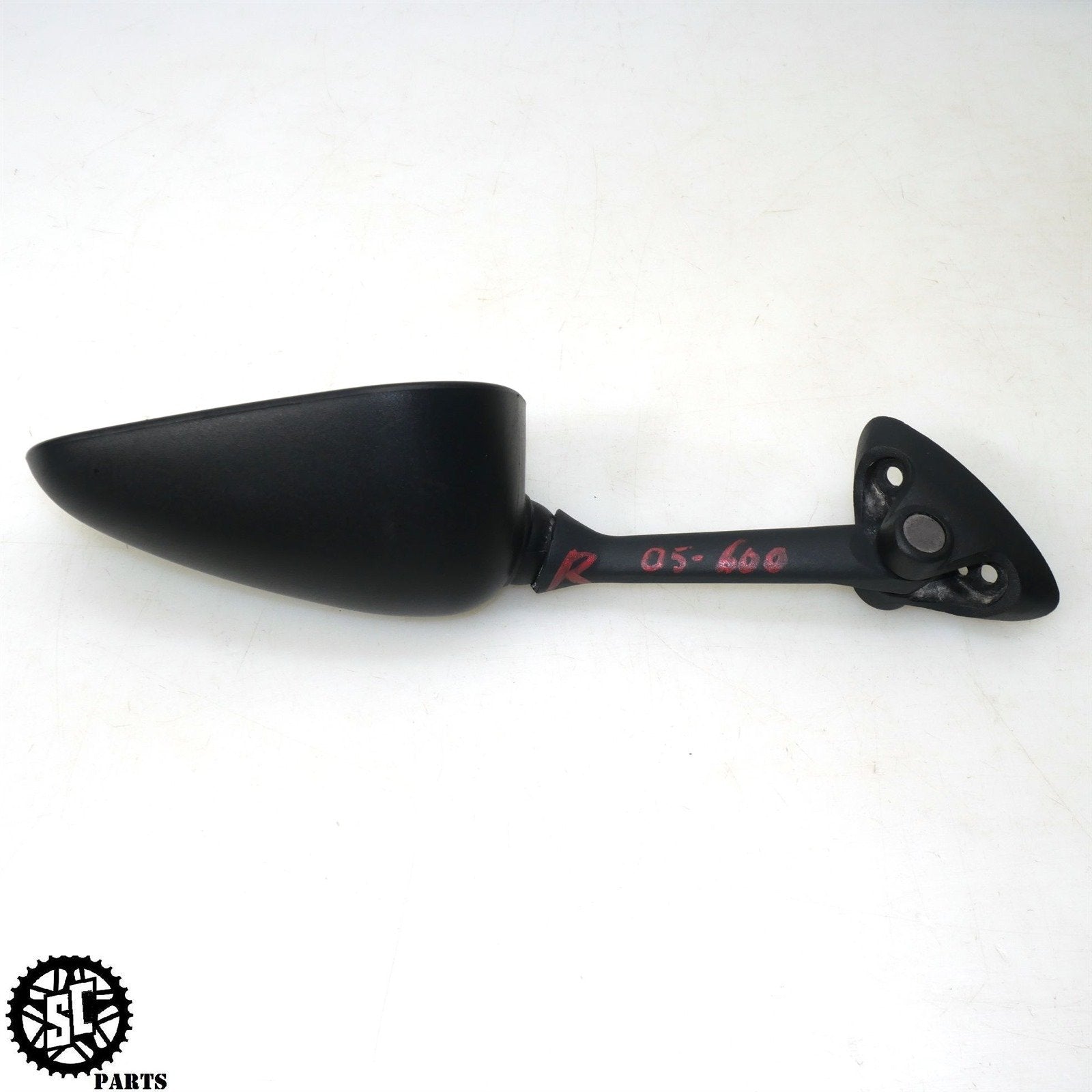 2004 2005 SUZUKI GSXR 600 RIGHT MIRROR S51 – SALVAGECYCLEPARTS