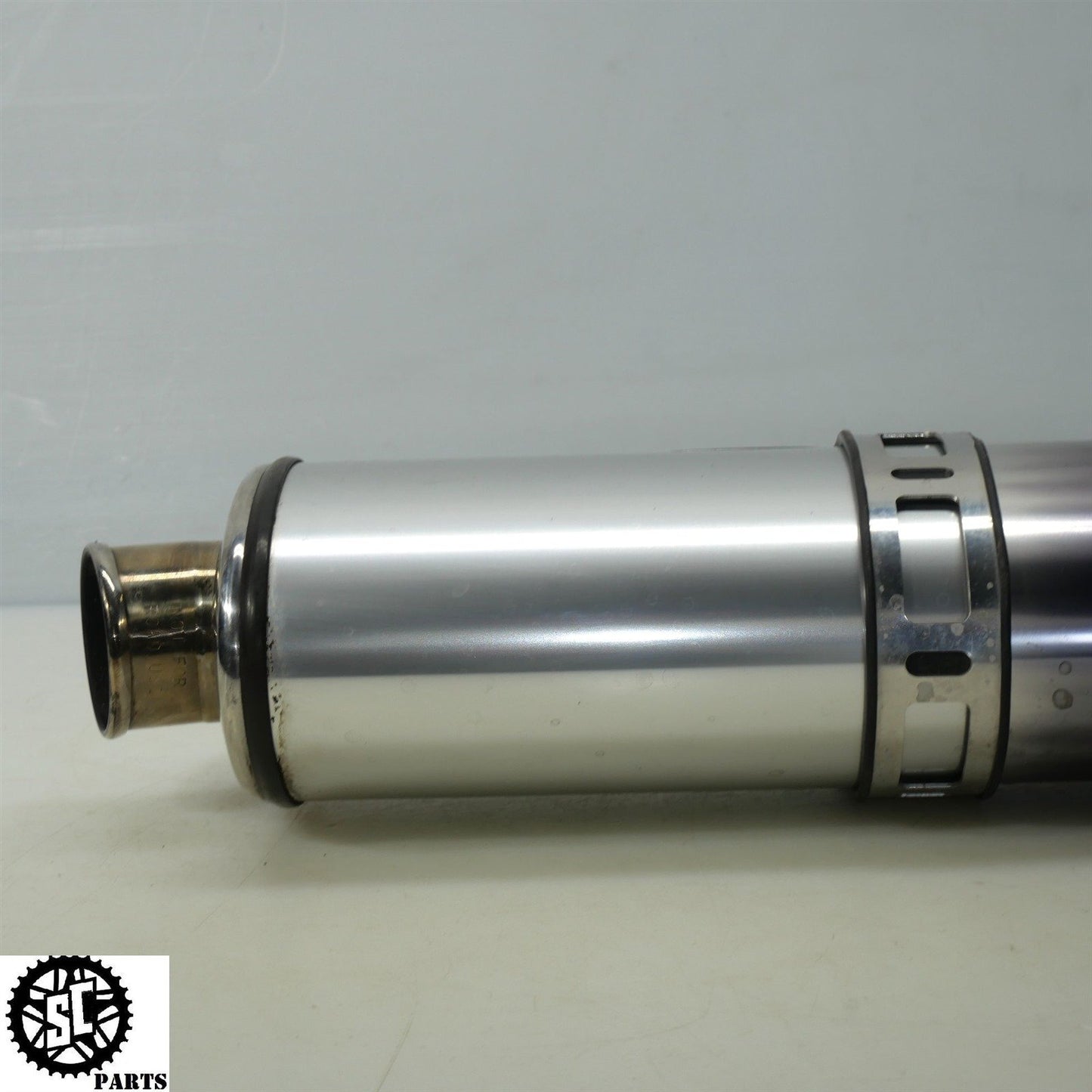 2004 2005 SUZUKI GSXR 600 MICRON BOLT ON SLIP ON EXHAUST PIPE MUFFLER S51