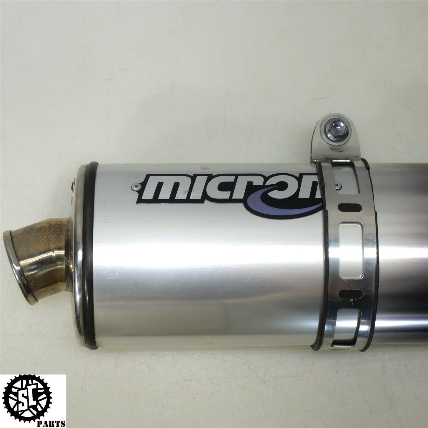 2004 2005 SUZUKI GSXR 600 MICRON BOLT ON SLIP ON EXHAUST PIPE MUFFLER S51