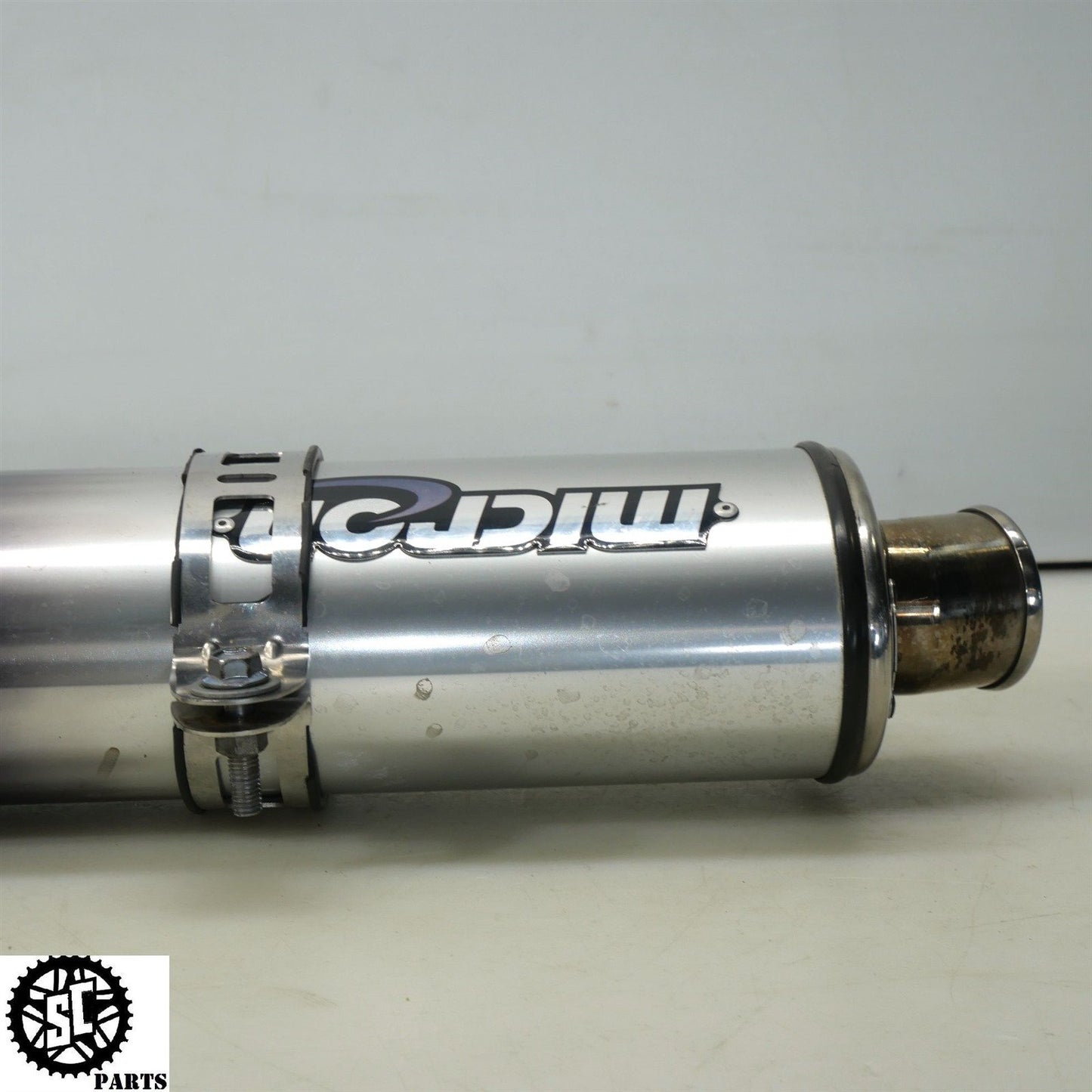 2004 2005 SUZUKI GSXR 600 MICRON BOLT ON SLIP ON EXHAUST PIPE MUFFLER S51