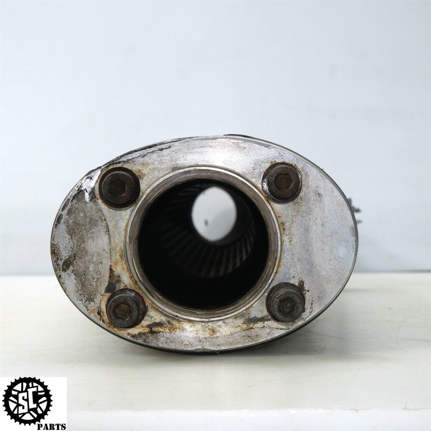 2004 2005 SUZUKI GSXR 600 MICRON BOLT ON SLIP ON EXHAUST PIPE MUFFLER S51
