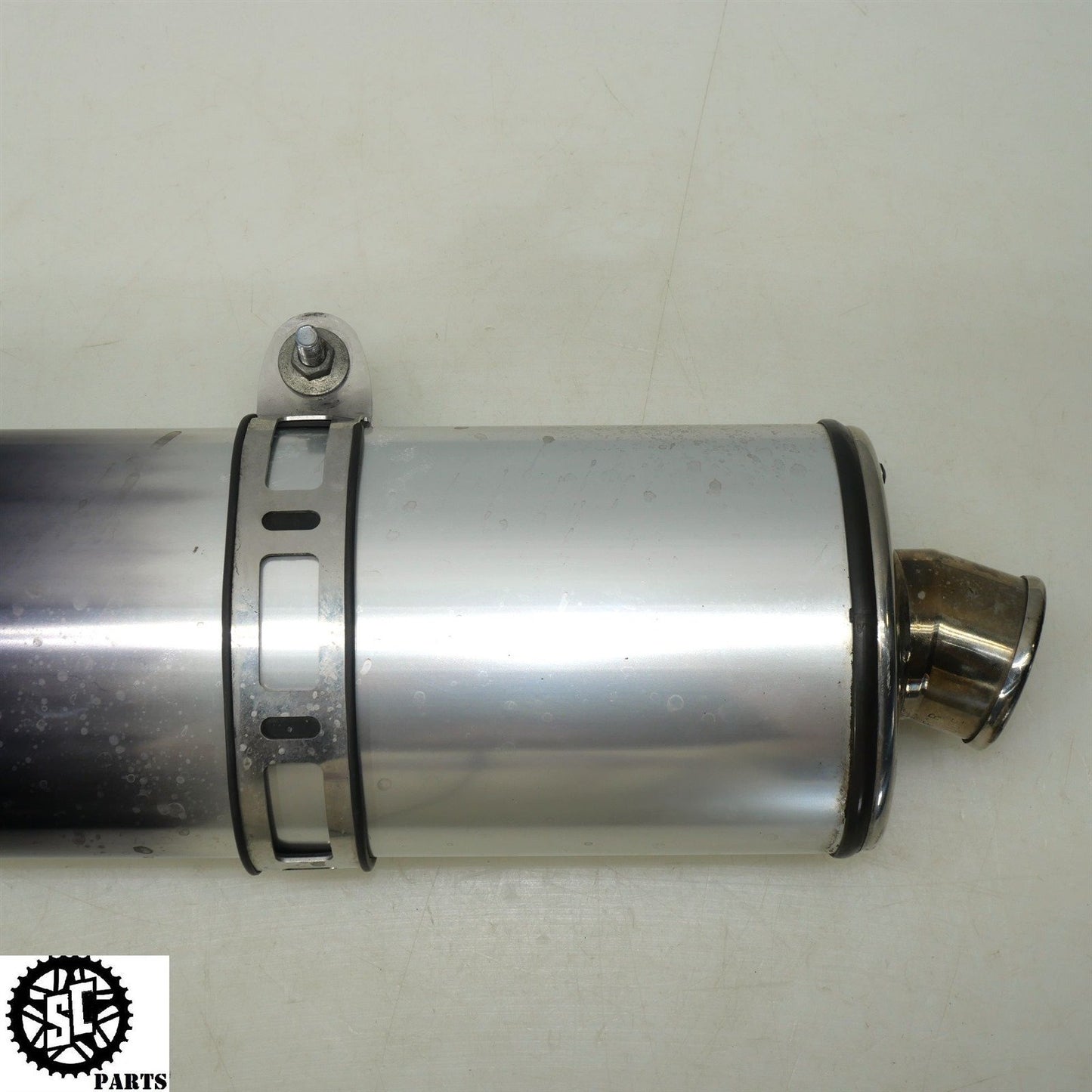 2004 2005 SUZUKI GSXR 600 MICRON BOLT ON SLIP ON EXHAUST PIPE MUFFLER S51
