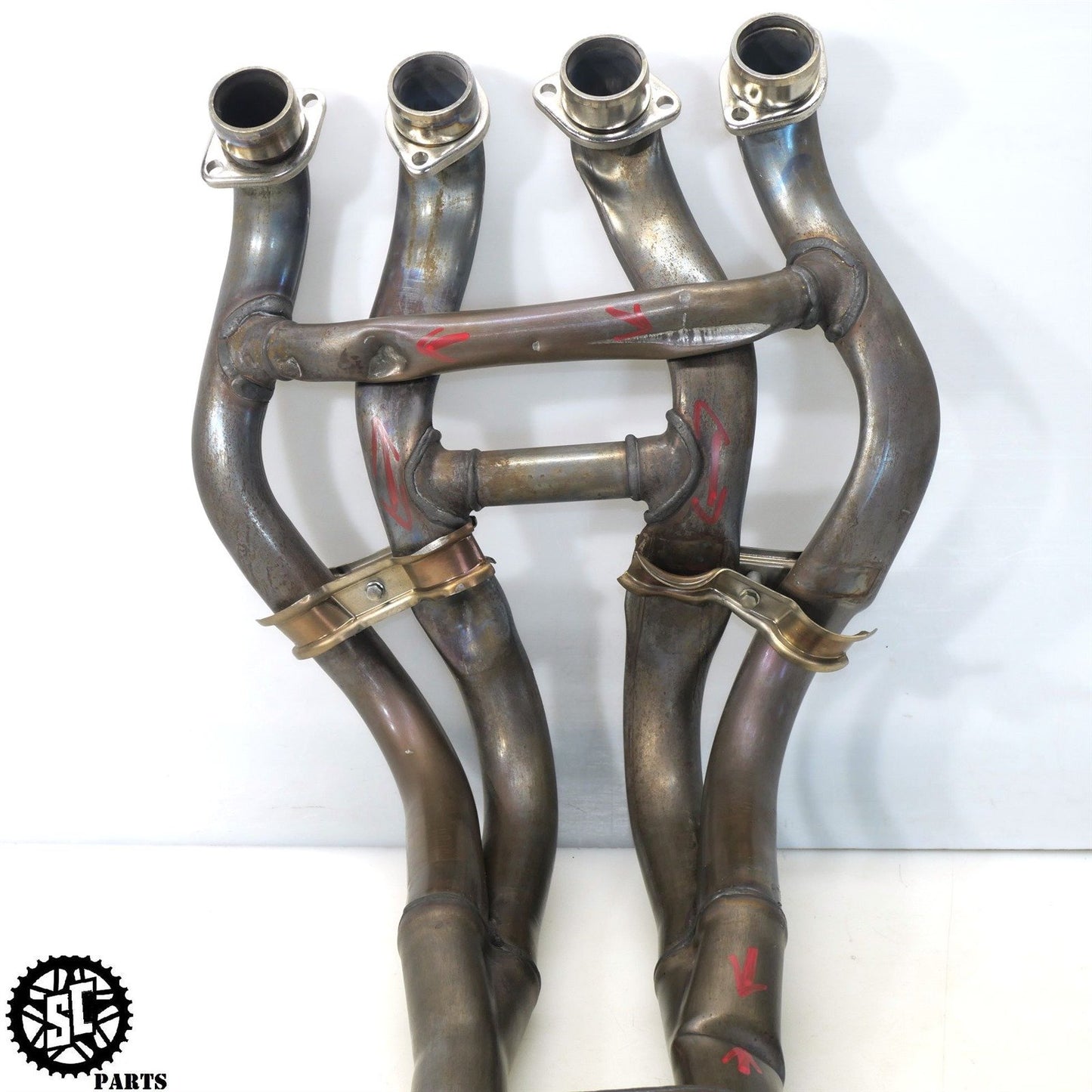 2022 2023 SUZUKI HAYABUSA EXHAUST HEADER PIPE DAMAGE S05