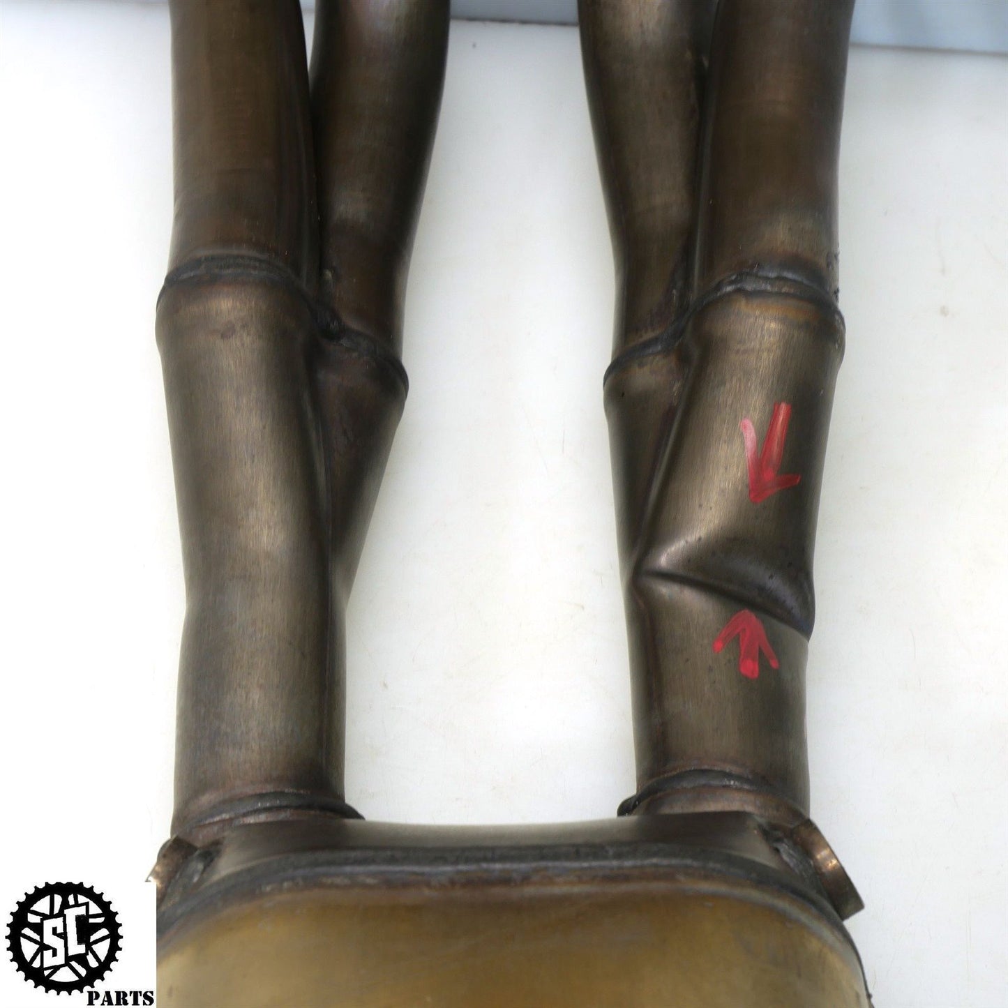 2022 2023 SUZUKI HAYABUSA EXHAUST HEADER PIPE DAMAGE S05