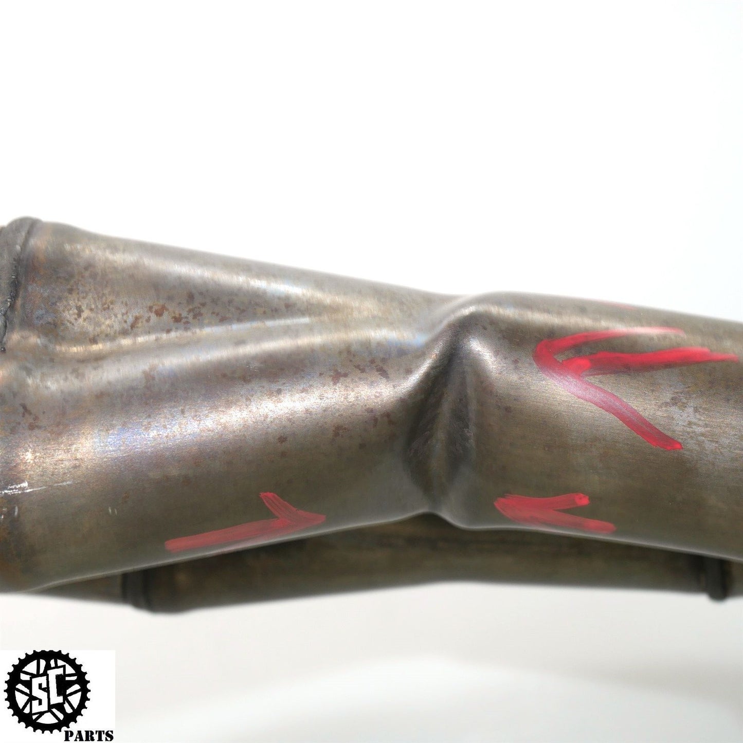 2022 2023 SUZUKI HAYABUSA EXHAUST HEADER PIPE DAMAGE S05