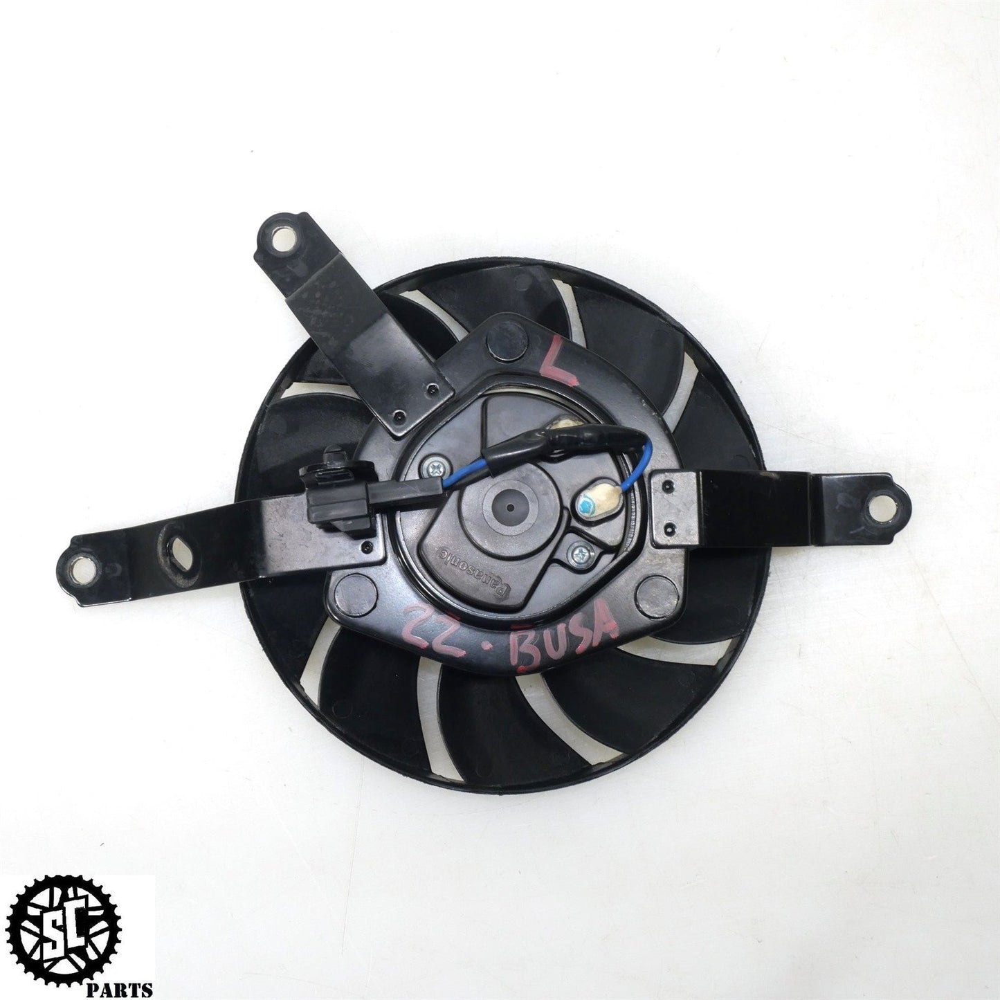 2022 22-24 SUZUKI HAYABUSA LEFT RADIATOR COOLING FAN 17810-10L00 S16