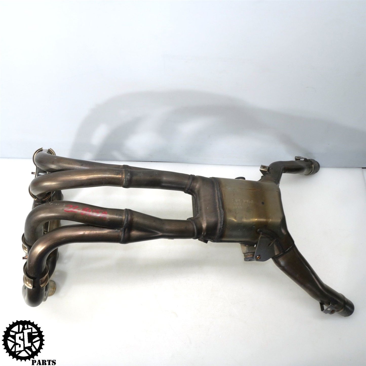 2022 22-24 SUZUKI HAYABUSA EXHAUST HEADER MANIFOLD 14100-10L10 DS16