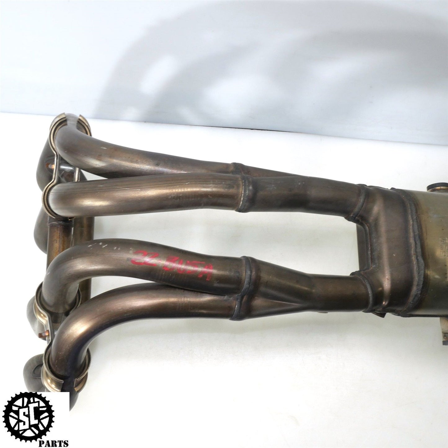 2022 22-24 SUZUKI HAYABUSA EXHAUST HEADER MANIFOLD 14100-10L10 DS16