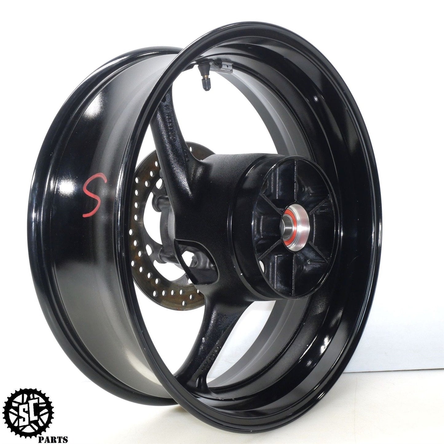 2023 11-24 SUZUKI GSXR 600 750 REAR WHEEL RIM STRAIGHT S17