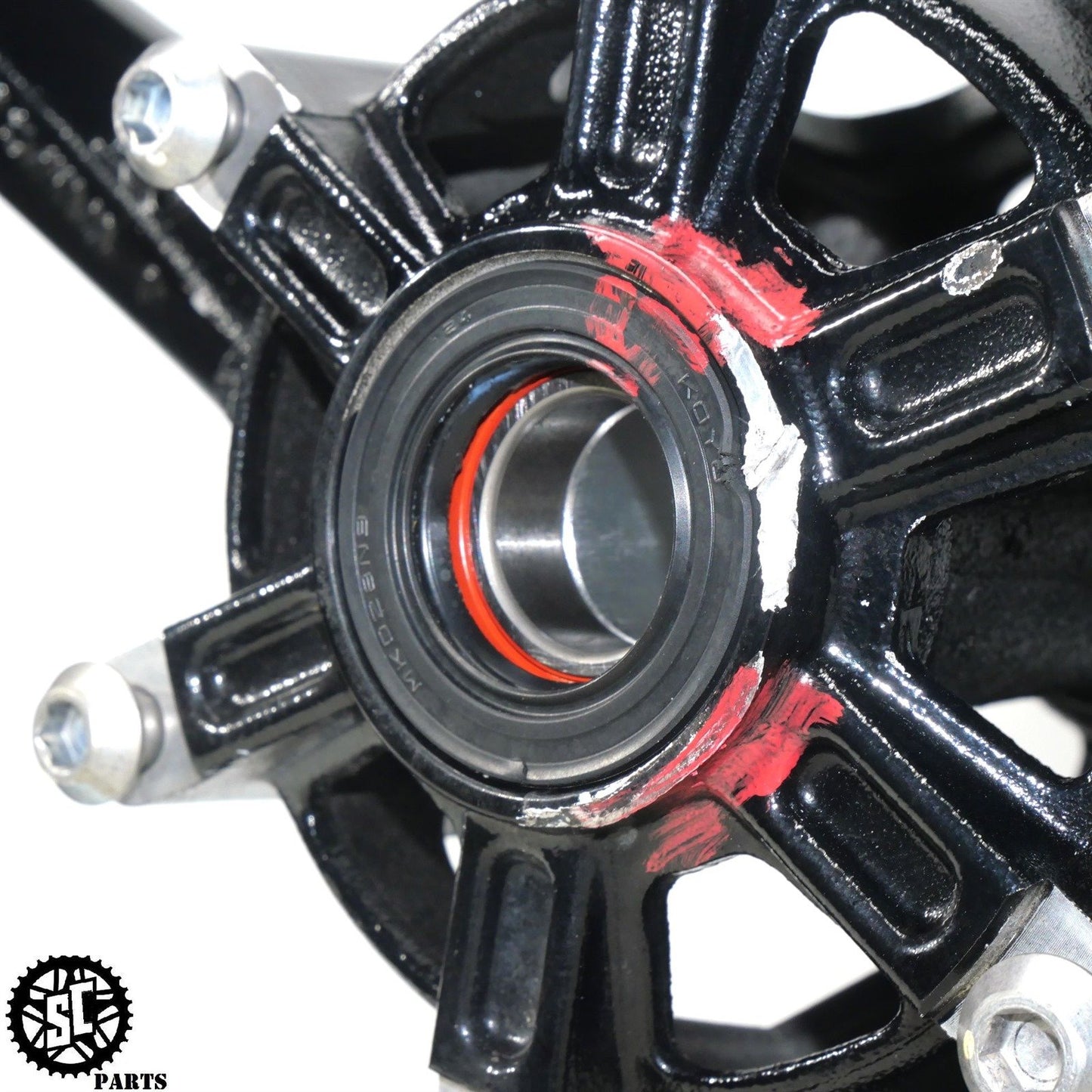 2023 11-24 SUZUKI GSXR 600 750 FRONT WHEEL RIM BENT S17