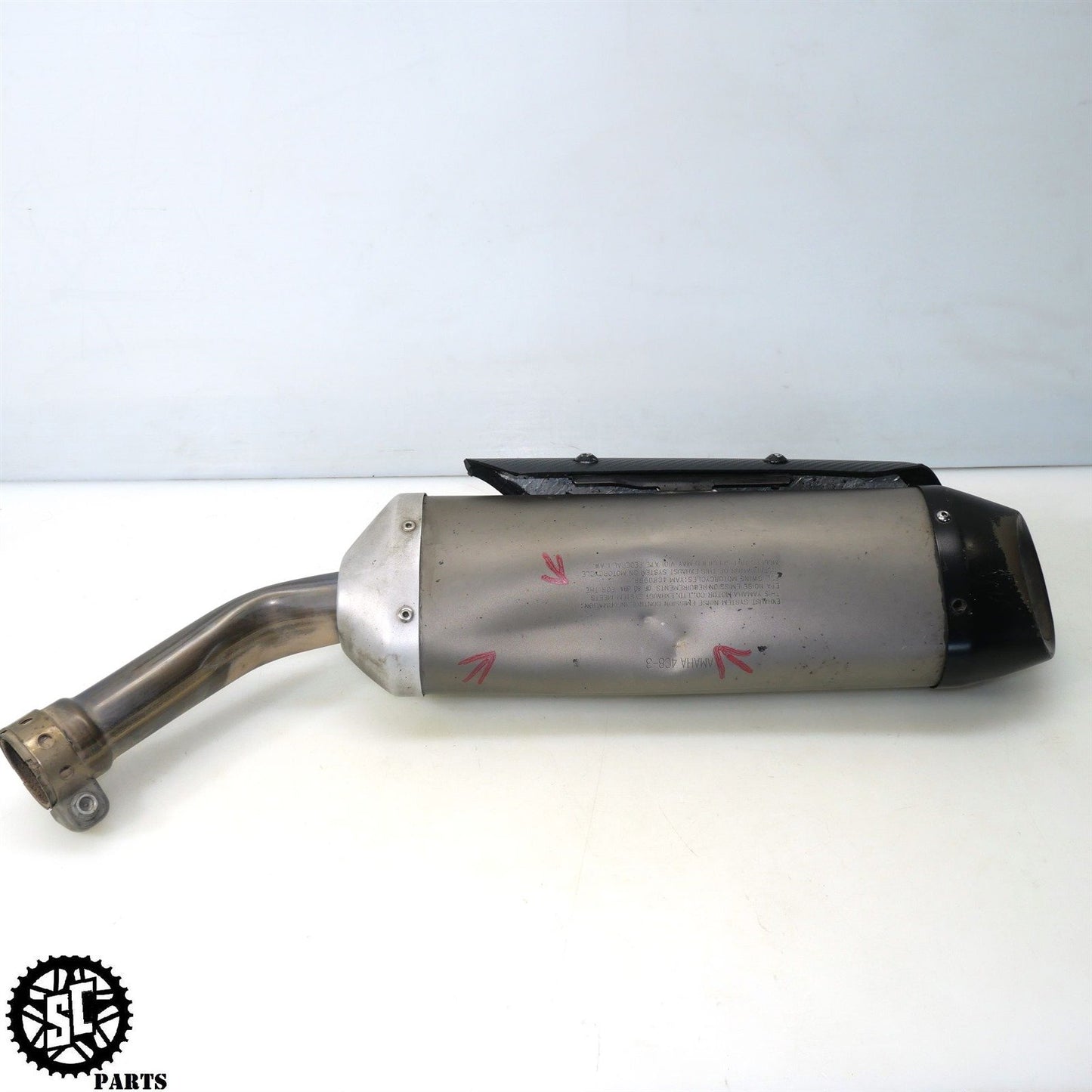 2007-2008 YAMAHA YZF R1 SLIP ON EXHAUST PIPE MUFFLER Y22