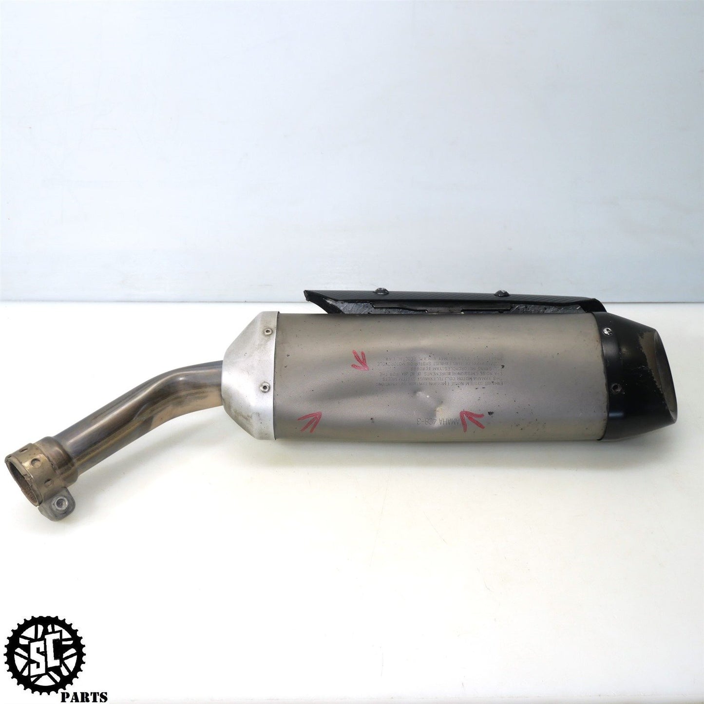 2007-2008 YAMAHA YZF R1 SLIP ON EXHAUST PIPE MUFFLER Y22