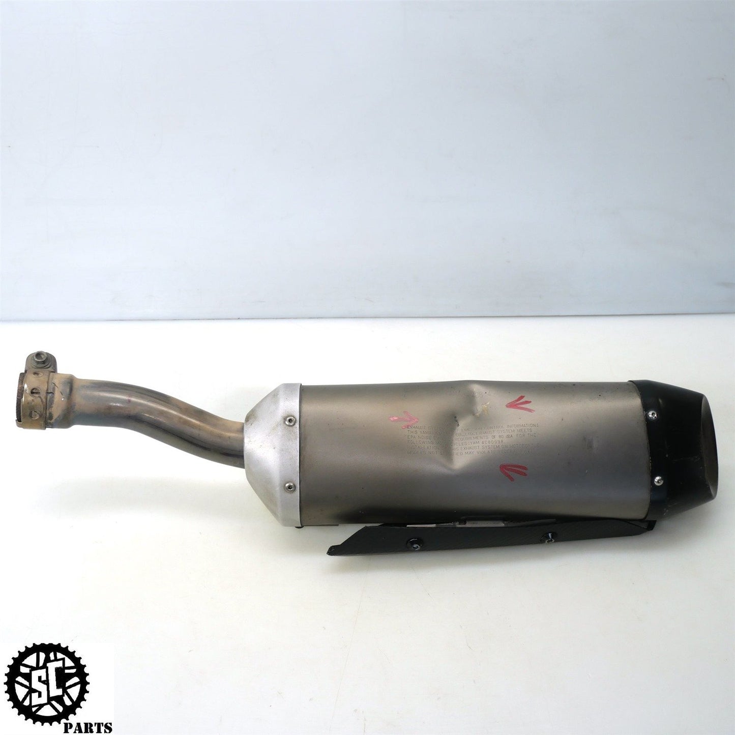 2007-2008 YAMAHA YZF R1 SLIP ON EXHAUST PIPE MUFFLER Y22