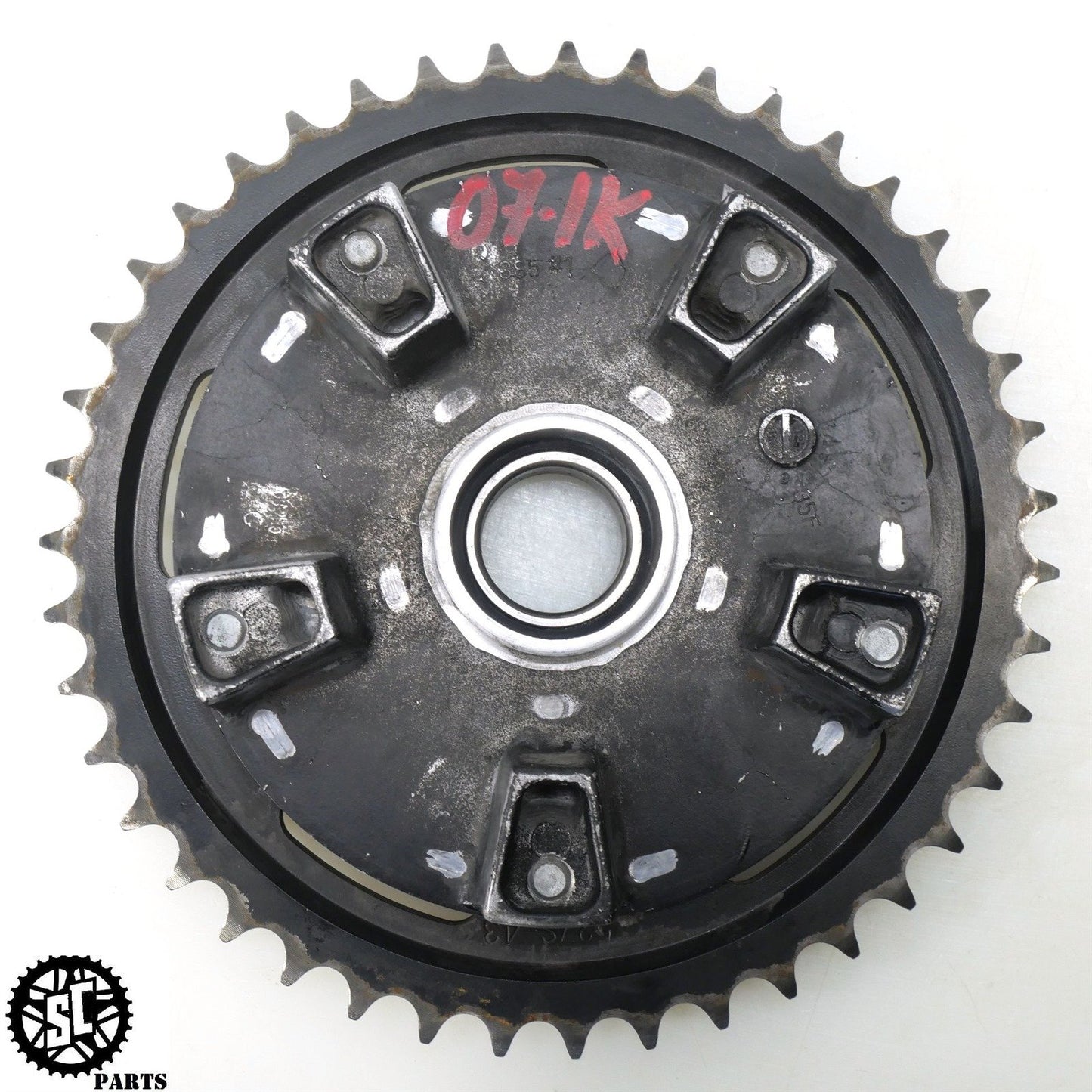 2007 2008 SUZUKI GSXR 1000 REAR SPROCKET HUB S72