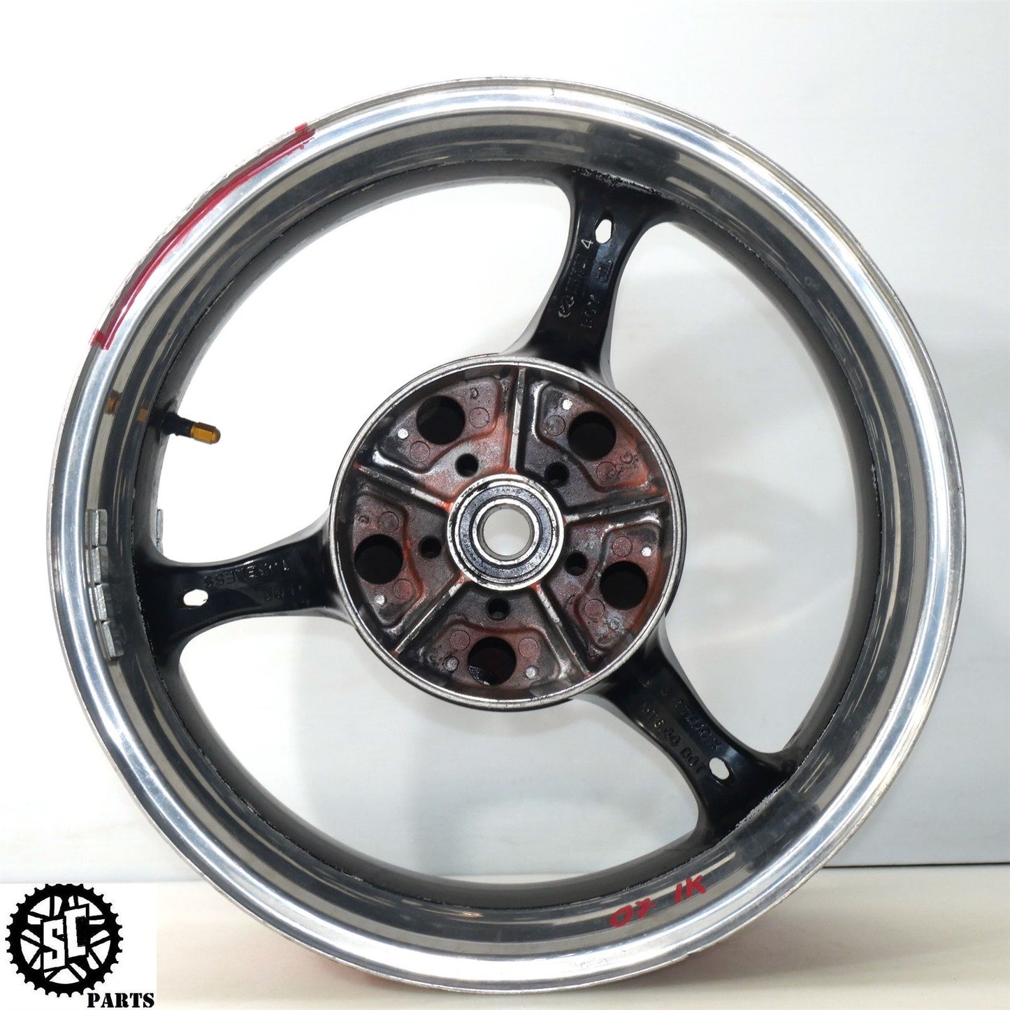 2007 2008 SUZUKI GSXR 1000 REAR WHEEL RIM SB S72