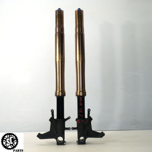 2007 2008 SUZUKI GSXR 1000 FRONT FORK TUBES SB S72