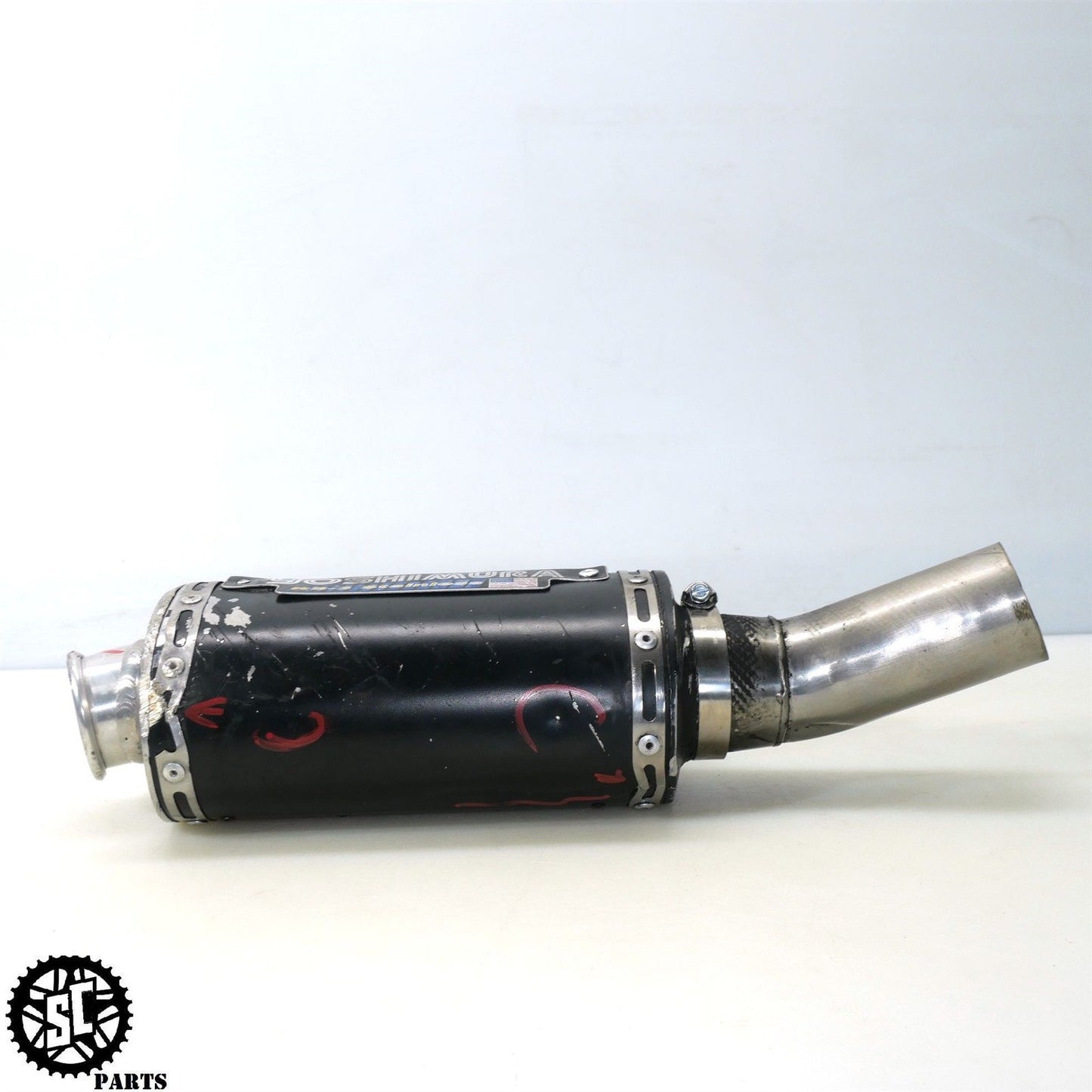 2007 2008 SUZUKI GSXR 1000 YOSHIMURA SLIP ON EXHAUST PIPE MUFFFLER S72