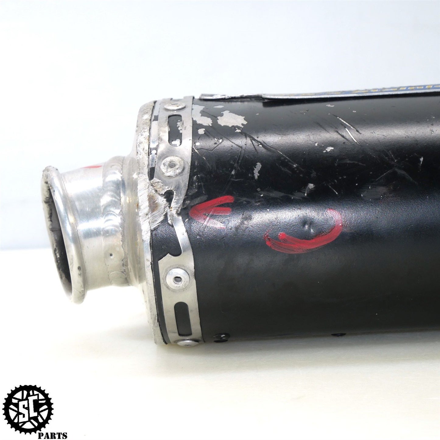 2007 2008 SUZUKI GSXR 1000 YOSHIMURA SLIP ON EXHAUST PIPE MUFFFLER S72