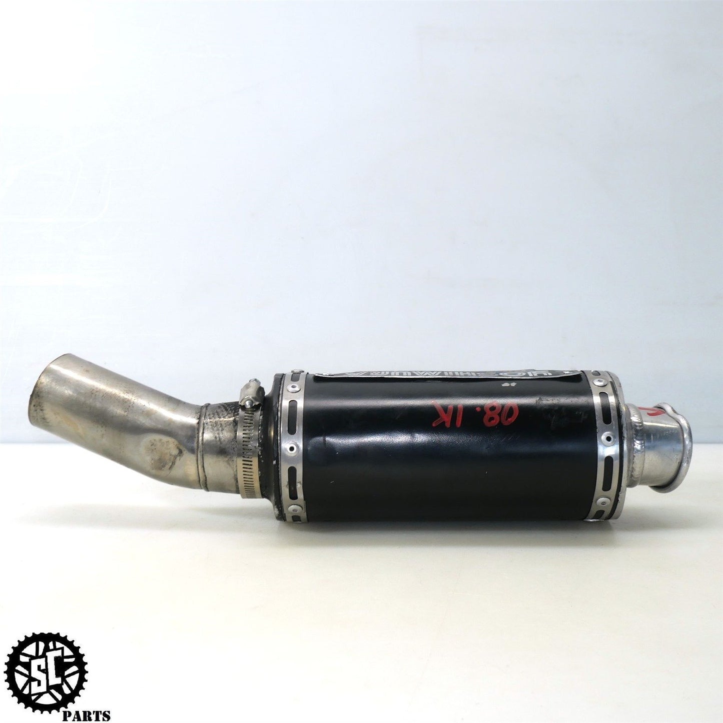 2007 2008 SUZUKI GSXR 1000 YOSHIMURA SLIP ON EXHAUST PIPE MUFFFLER S72