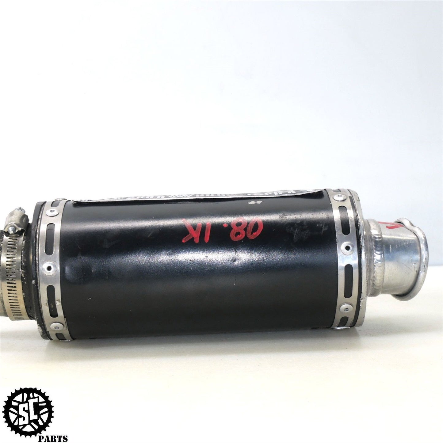 2007 2008 SUZUKI GSXR 1000 YOSHIMURA SLIP ON EXHAUST PIPE MUFFFLER S72