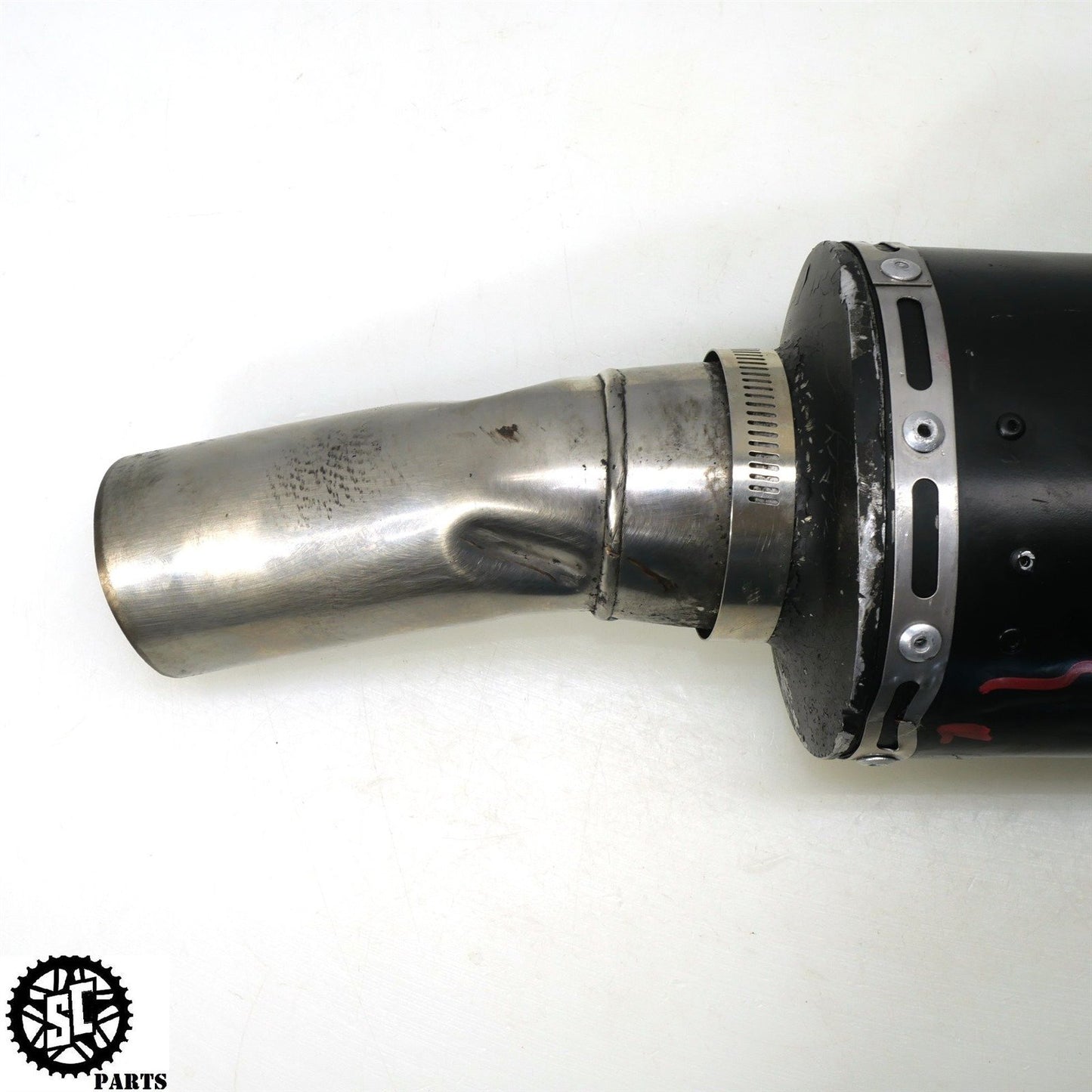 2007 2008 SUZUKI GSXR 1000 YOSHIMURA SLIP ON EXHAUST PIPE MUFFFLER S72