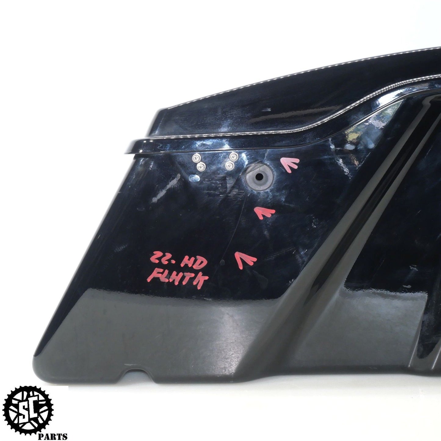 2022 HARLEY DAVIDSON ULTRA LIMITED LEFT RIGHT SADDLEBAGS BLACK HD36