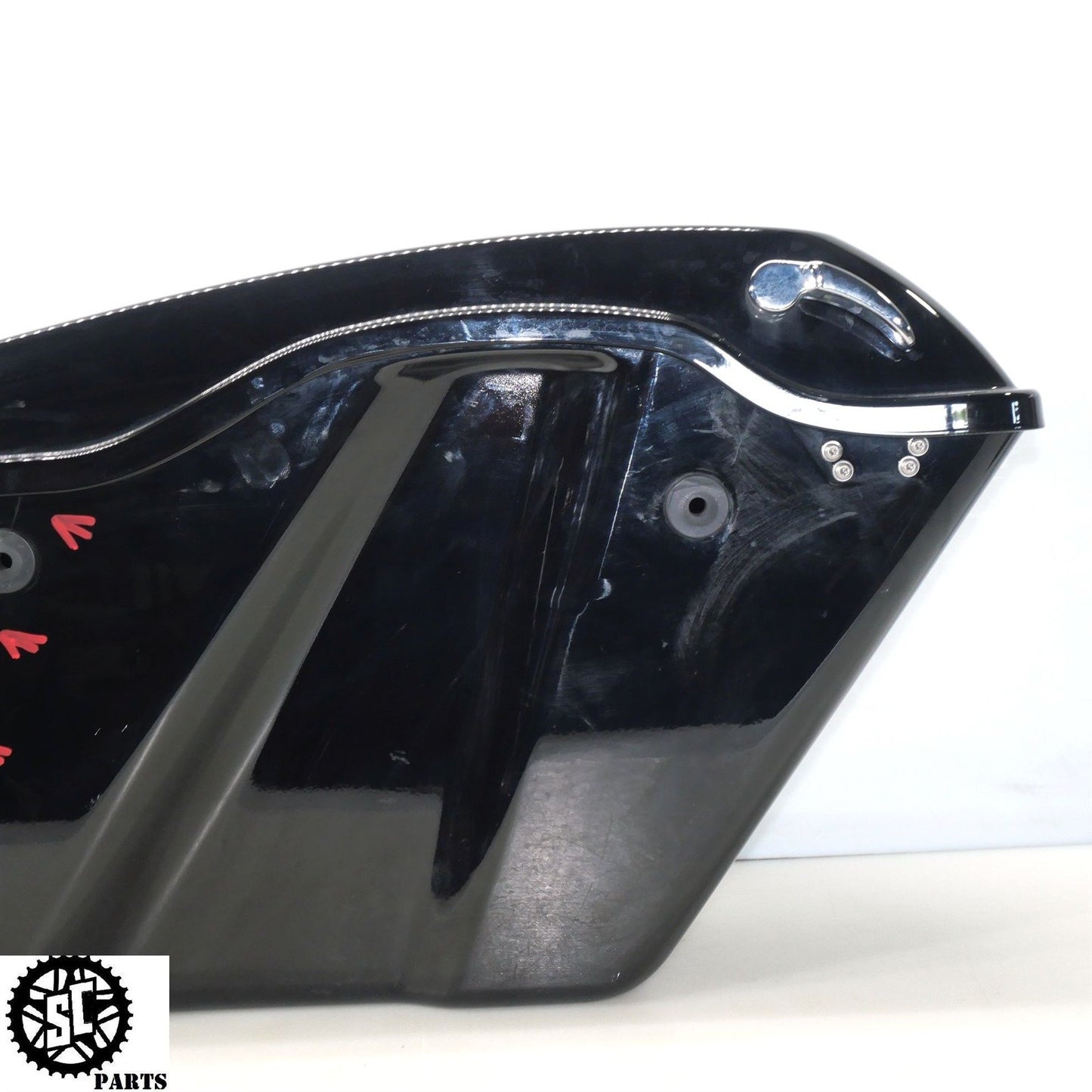 2022 HARLEY DAVIDSON ULTRA LIMITED LEFT RIGHT SADDLEBAGS BLACK HD36