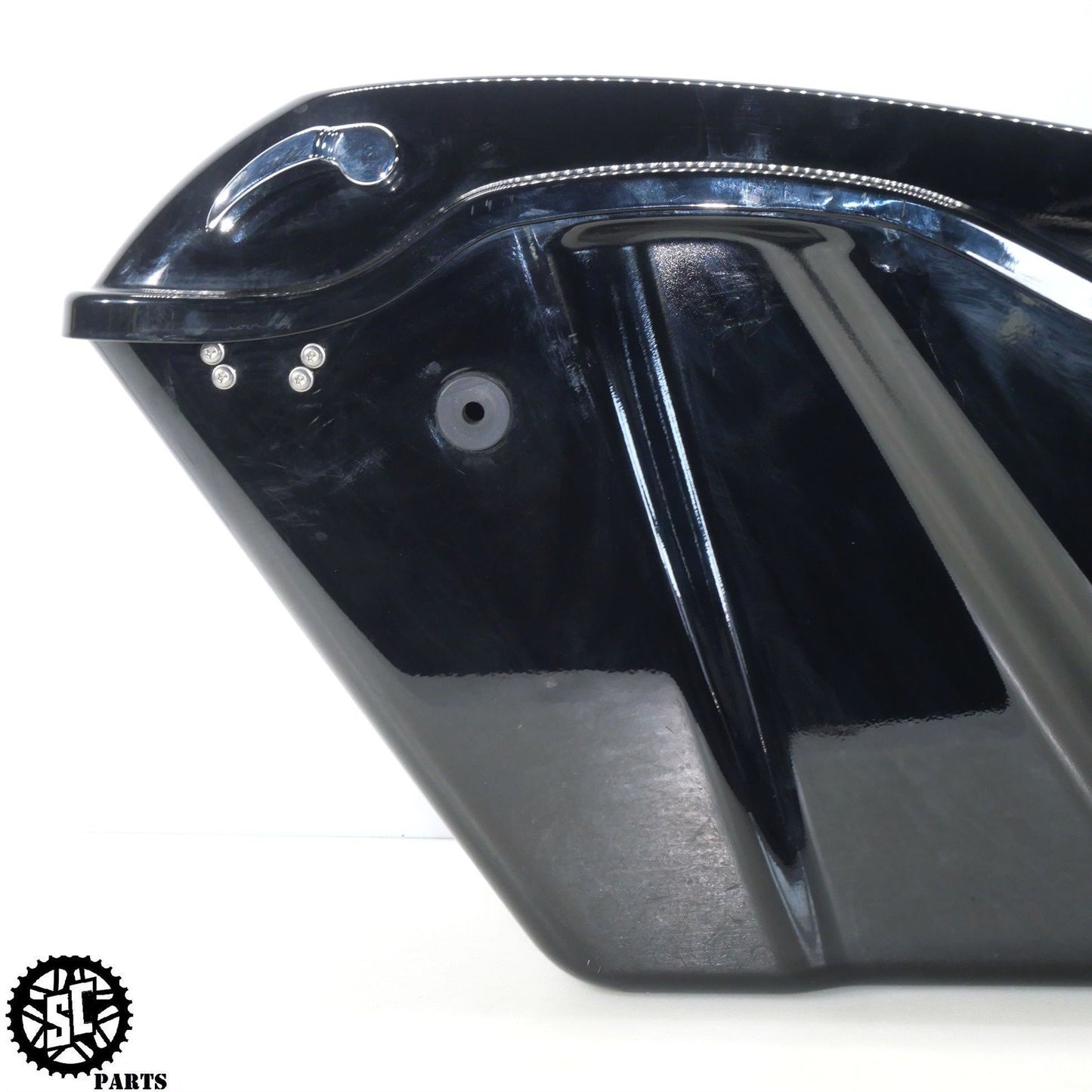 2022 HARLEY DAVIDSON ULTRA LIMITED LEFT RIGHT SADDLEBAGS BLACK HD36