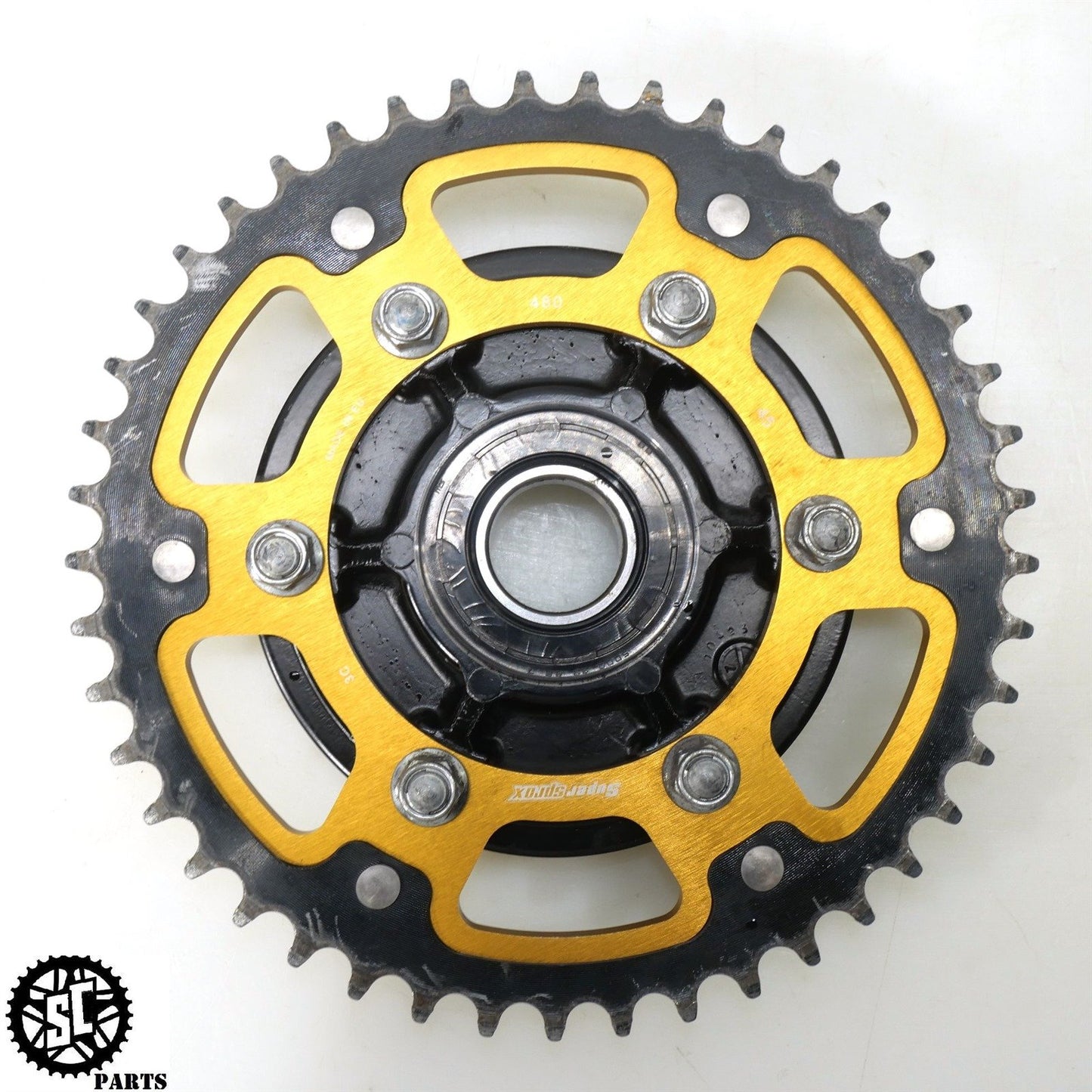 2018 SUZUKI GSXR 600 750 REAR HUB SUPER SPROX SPROCKET 45T S76