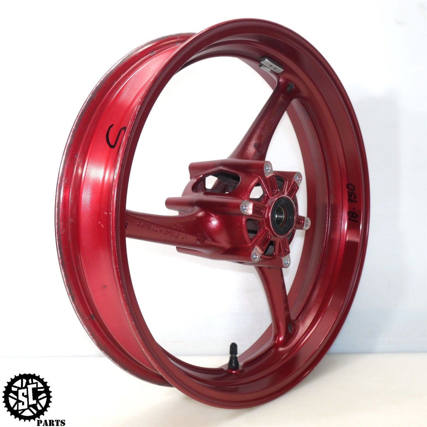 2018 SUZUKI GSXR 600 750 FRONT WHEEL RIM STRAIGHT S76