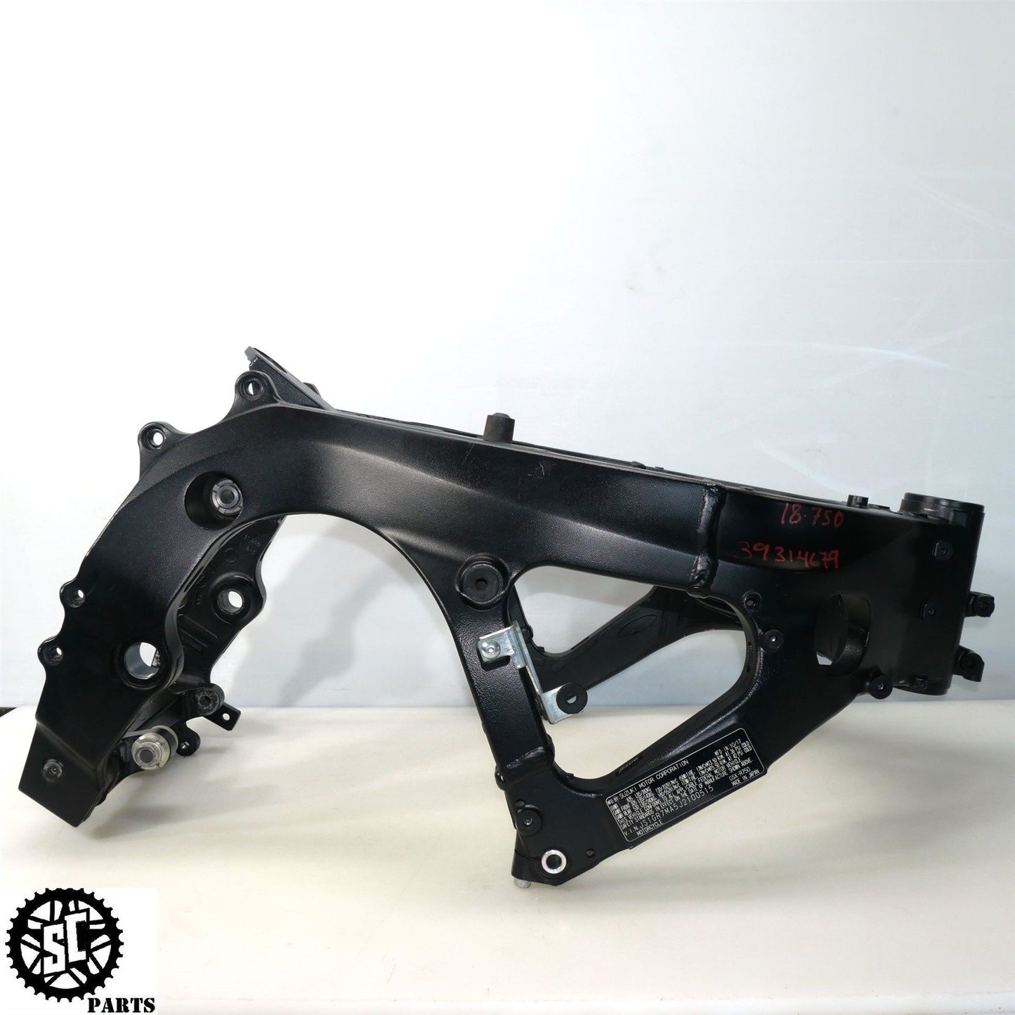 2018 SUZUKI GSXR 600 750 FRAME CHASSIS *S* S76