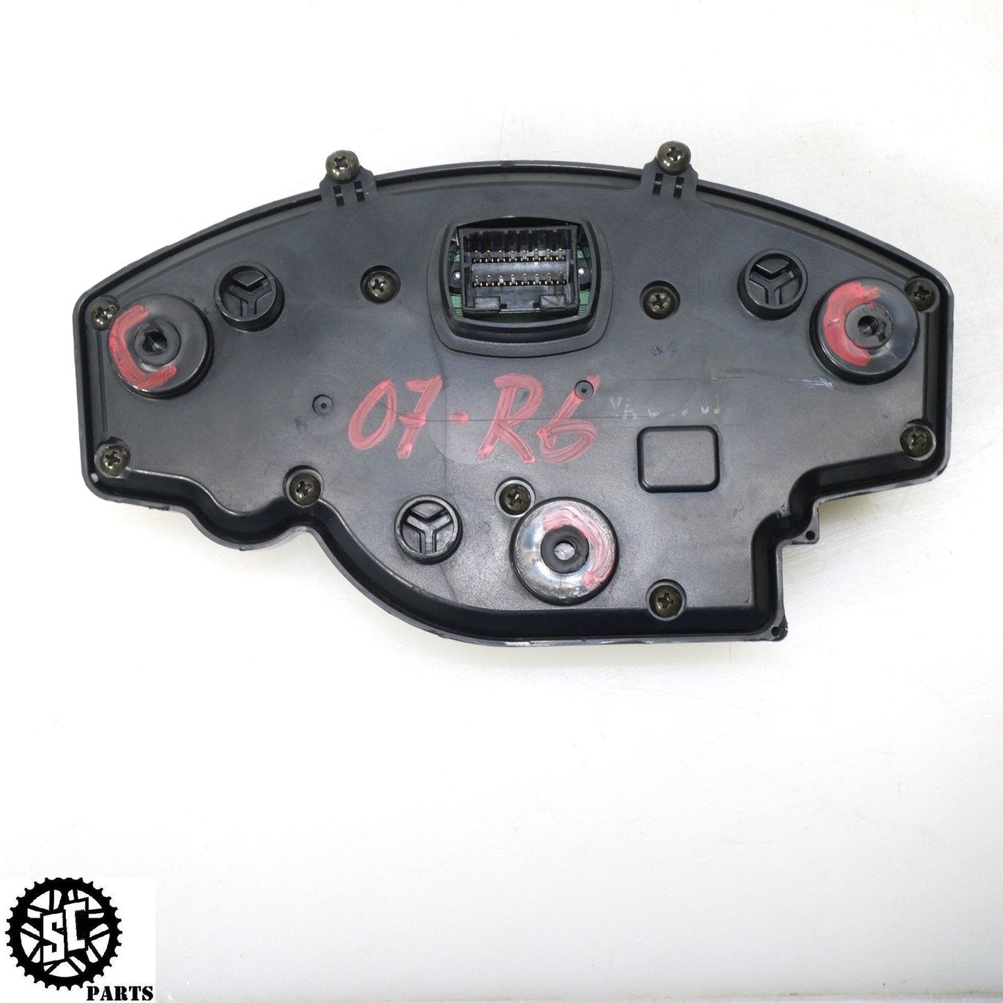 2007 06 07 YAMAHA YZF R6 SPEEDOMETER INSTRUMENT GAUGE CLUSTER Y25