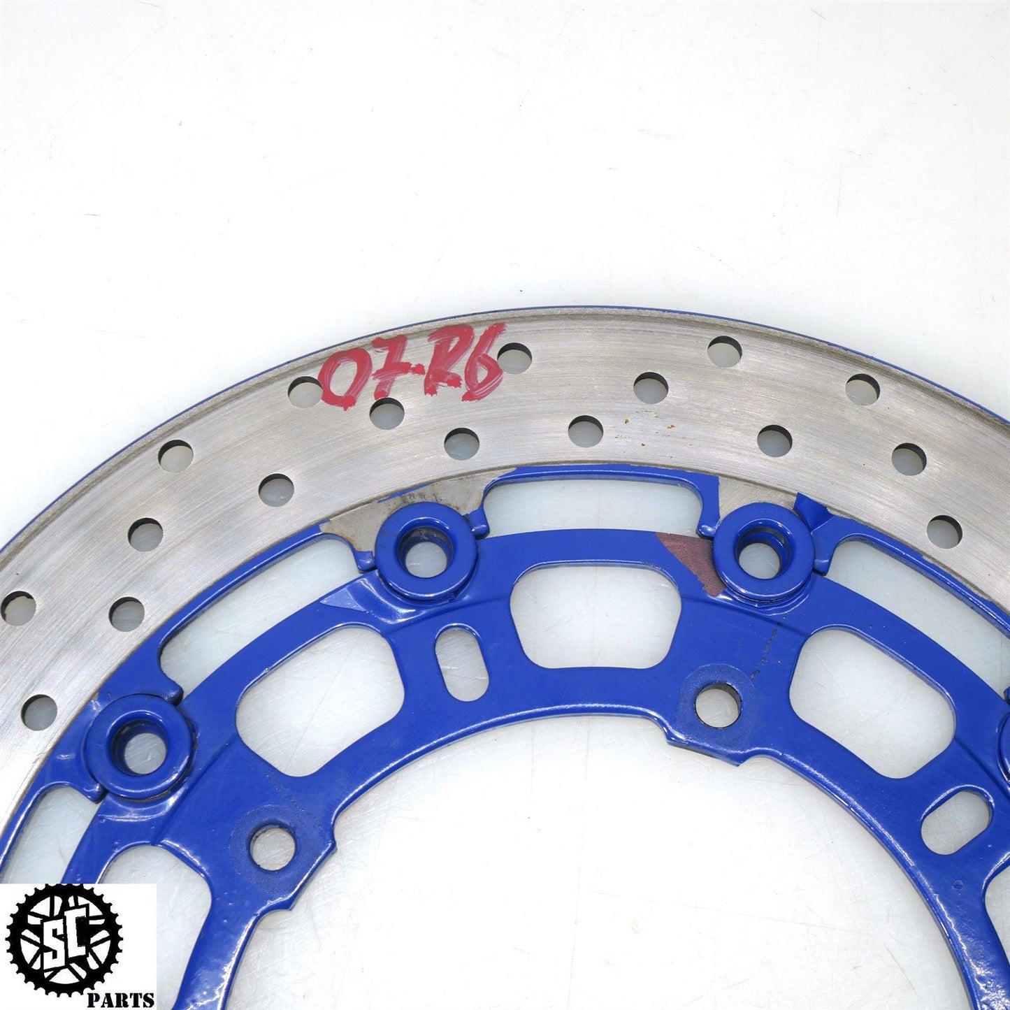 2007 06 07 YAMAHA YZF R6 FRONT BRAKE ROTOR DISC Y25