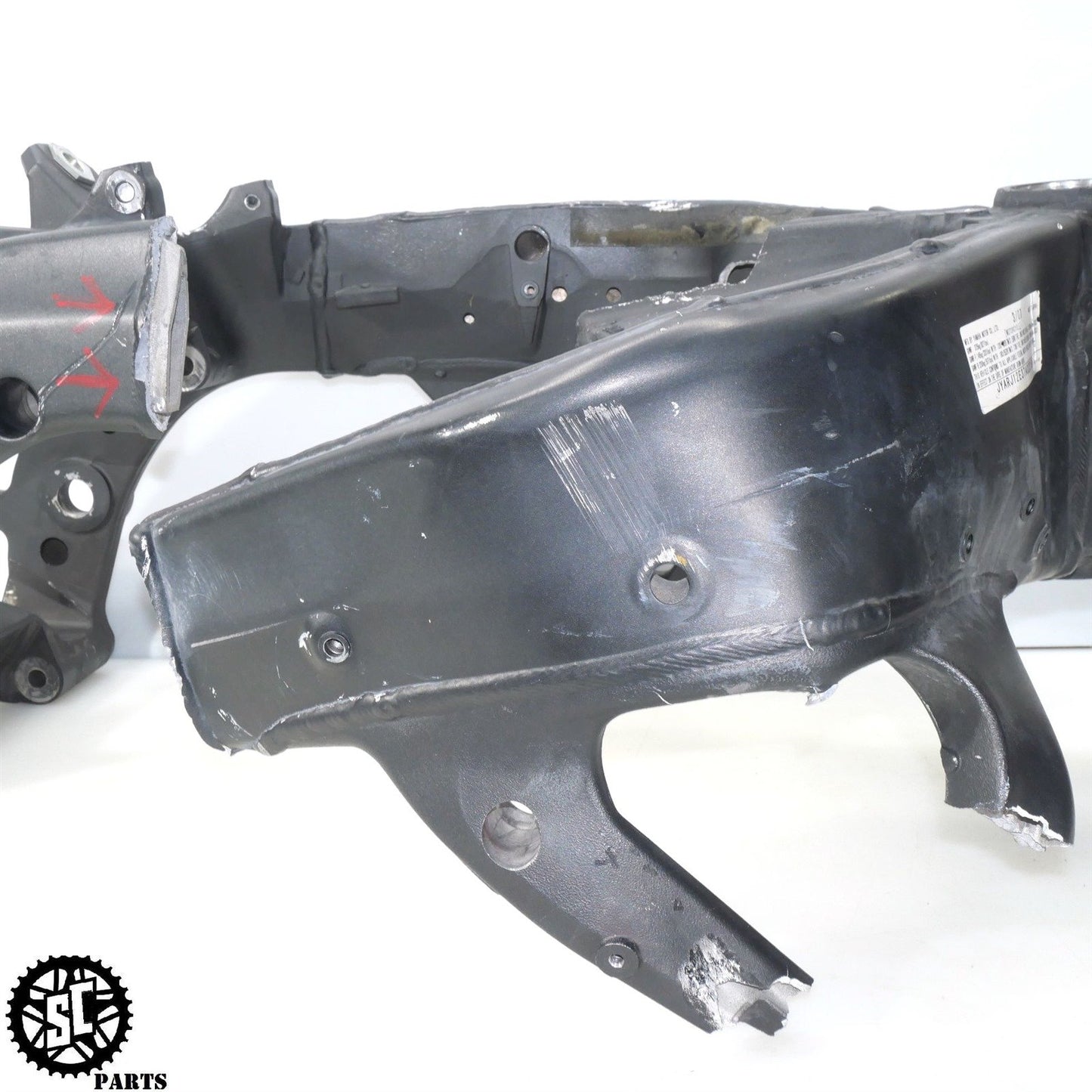 2007 06 07 YAMAHA YZF R6 FRAME CHASSIS *S* Y25