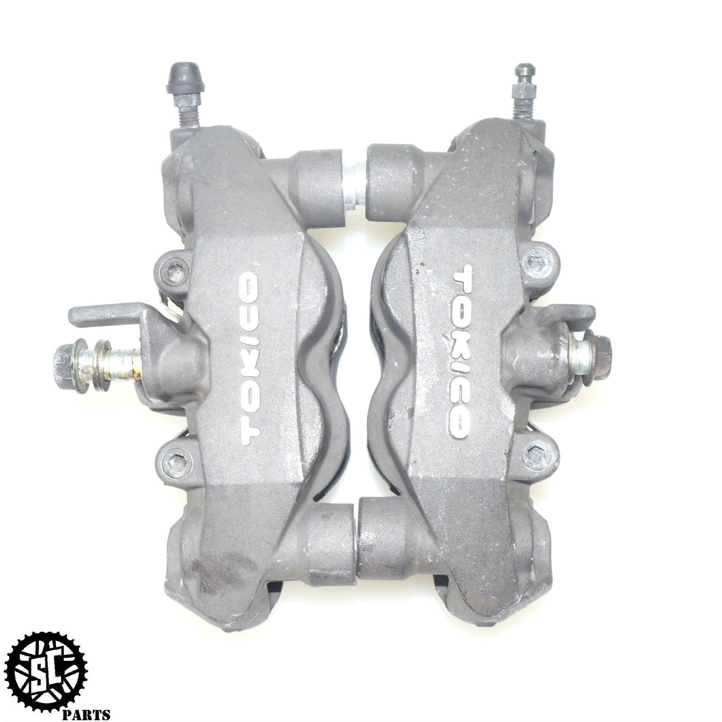 06 07 SUZUKI GSXR 750 FRONT BRAKE CALIPERS S64