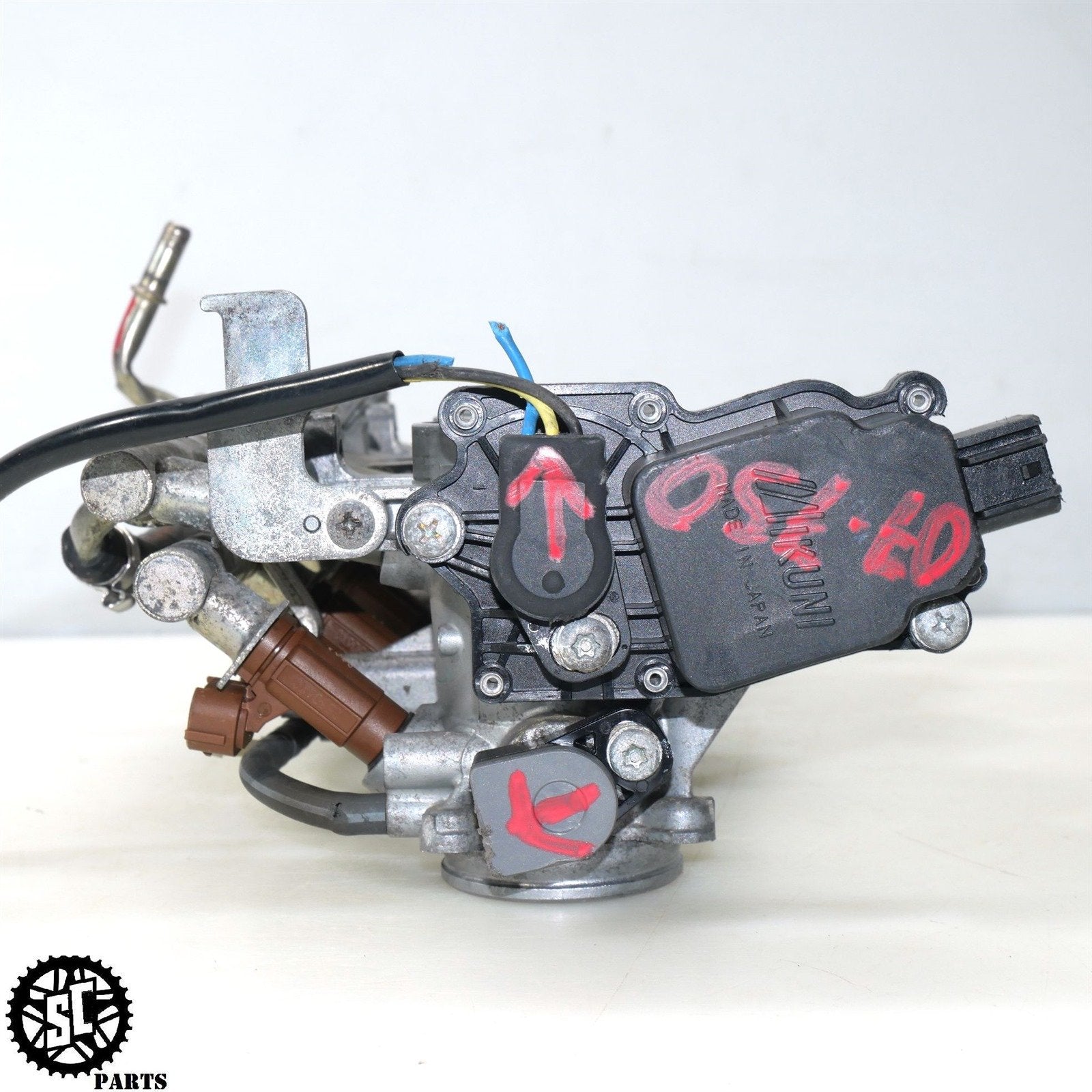 2006-2007 SUZUKI GSXR 750 THROTTLE BODY S64 – SALVAGECYCLEPARTS