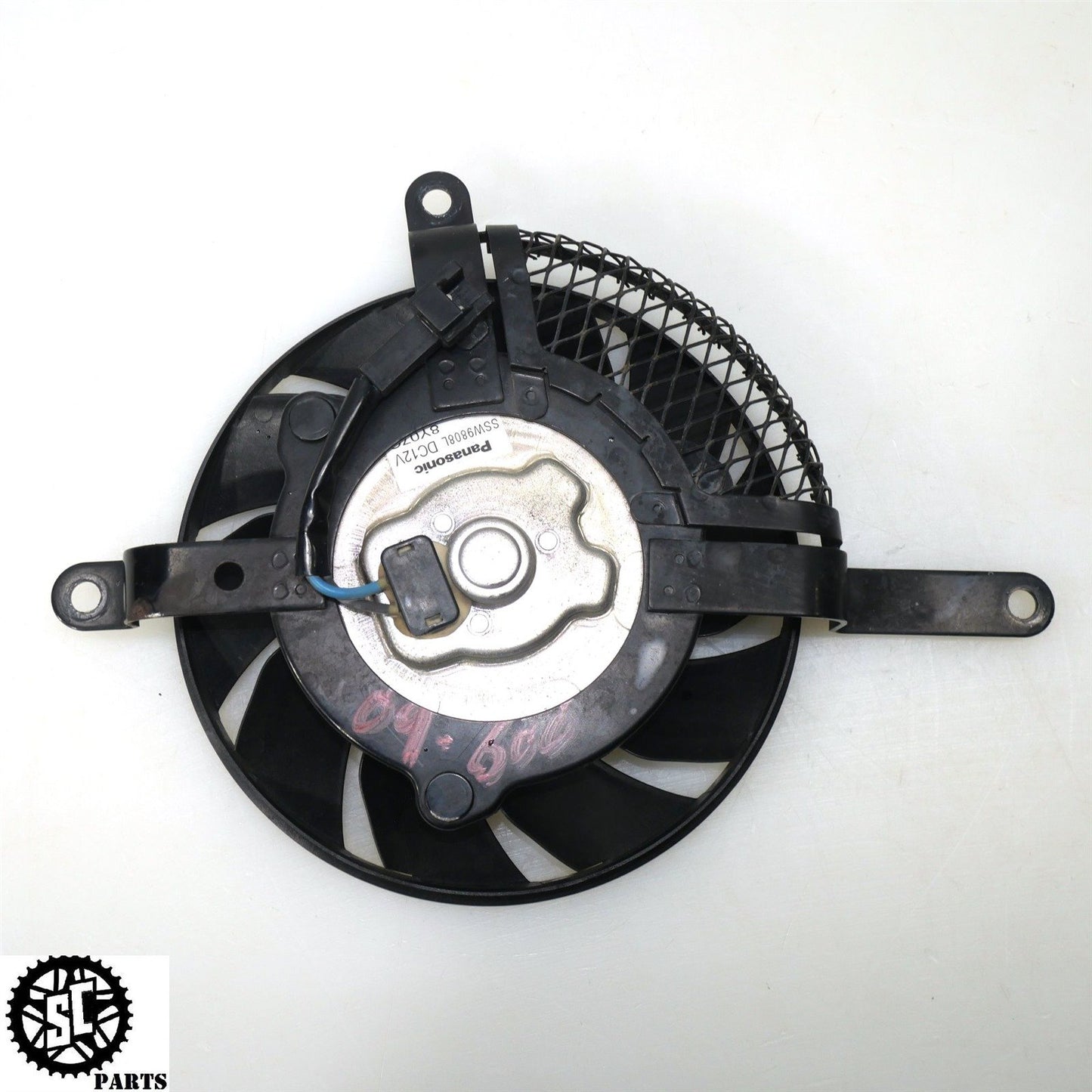 2008 2009 SUZUKI GSXR 600 RADIATOR FAN S56